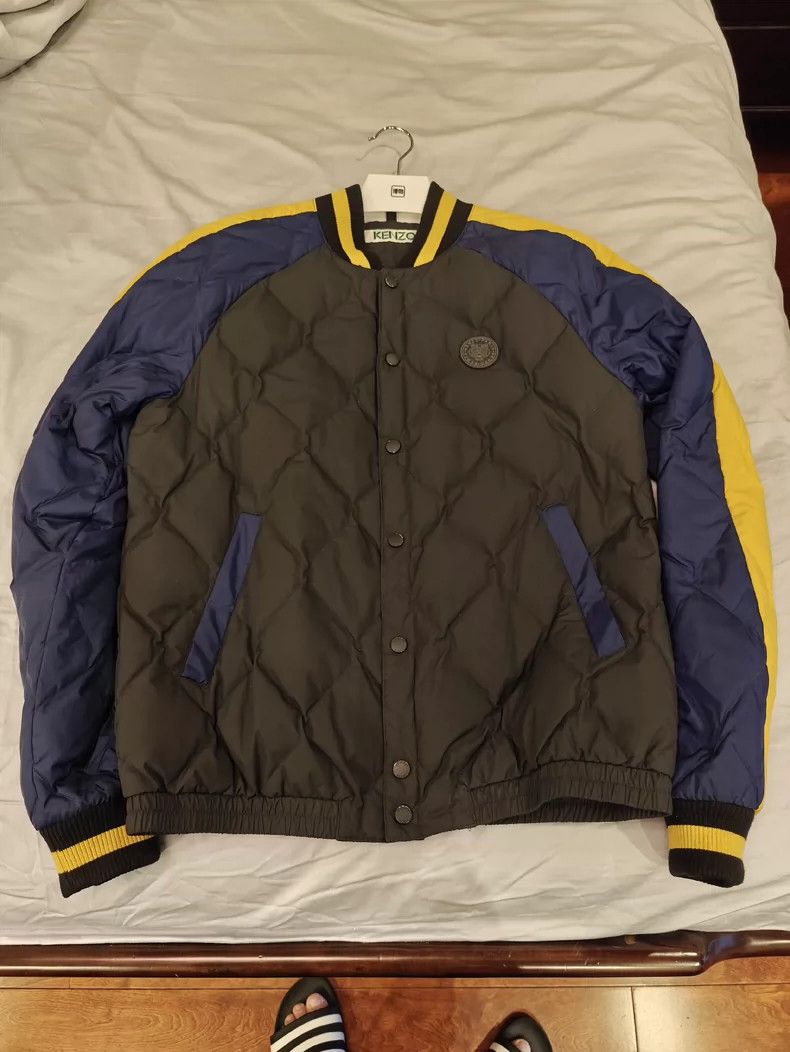 Kenzo KENZO Baseball Jacket, Lightweight Padded Jacket, Size XL, Size XL / US 12-14 / IT 48-50 - 1 Thumbnail