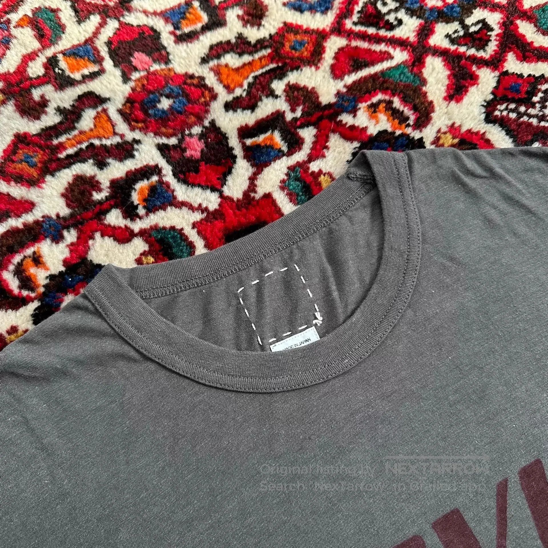 Visvim Black Short Sleeve Graphic Print Shirt XL. Size US XL / EU 56 / 4 - 3 Thumbnail