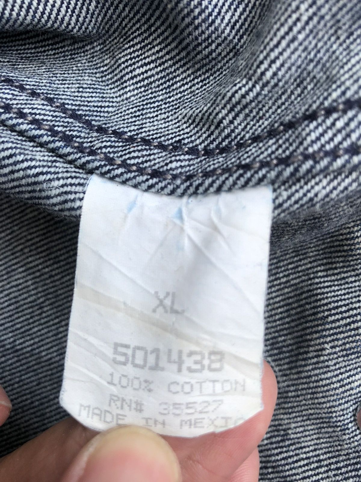 Marithe + Francois Girbaud Marithe Francois Girbaud Denim Jacket Baggy Size US XL / EU 56 / 4 - 23 Thumbnail