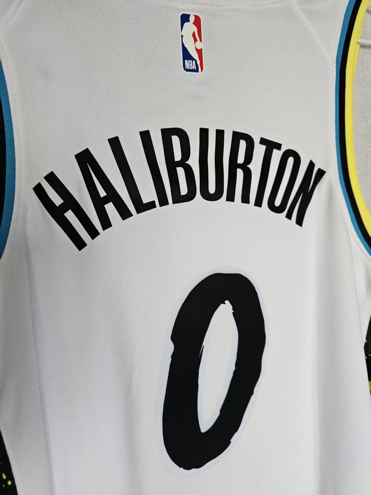 NBA Indiana Pacers 0 Tyrese Haliburton Jersey City Edition Size US M / EU 48-50 / 2 - 4 Thumbnail