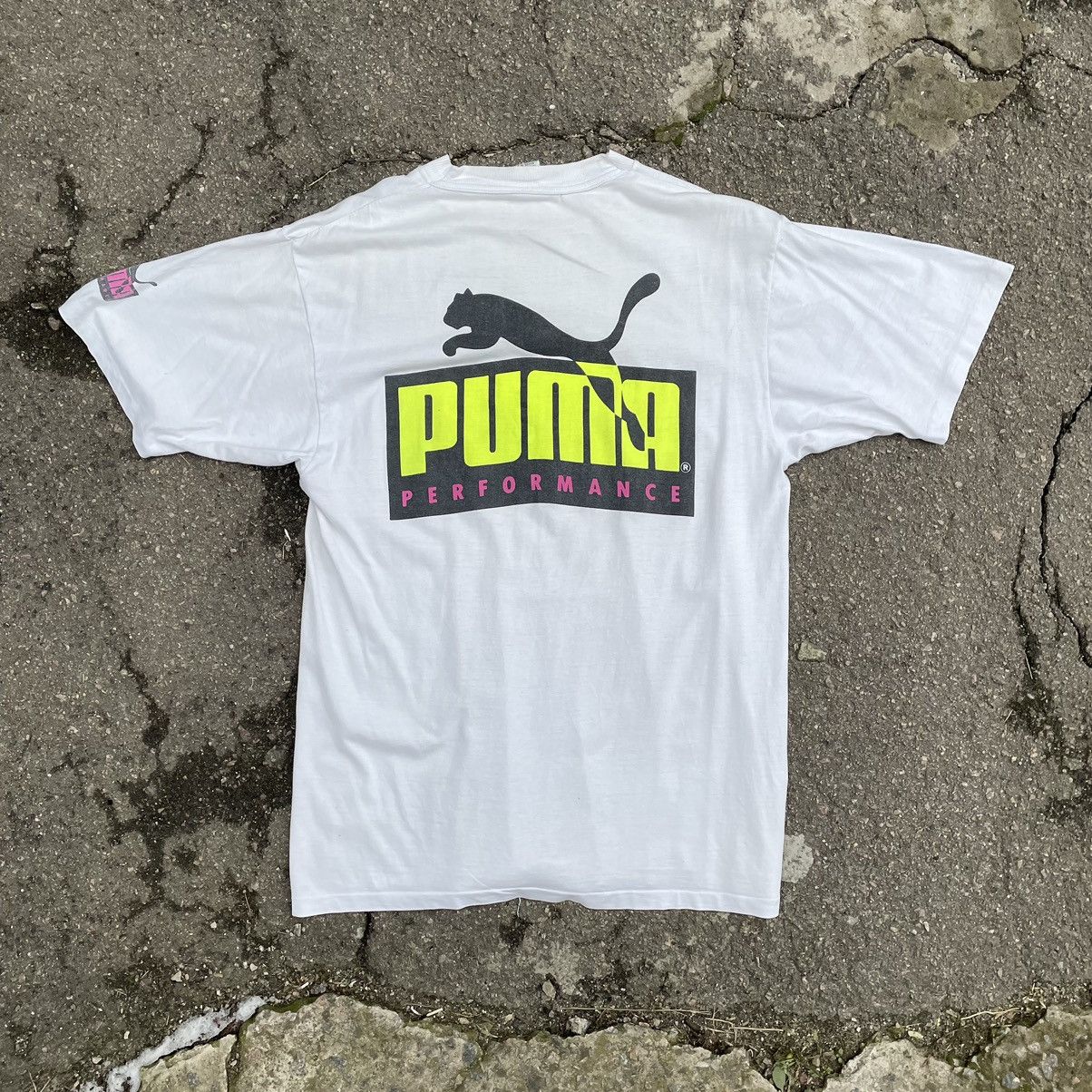 Puma × Vintage Vintage T-shirts Puma Performance Radical Moves Rare 90s Y2K Size US M / EU 48-50 / 2 - 1 Thumbnail