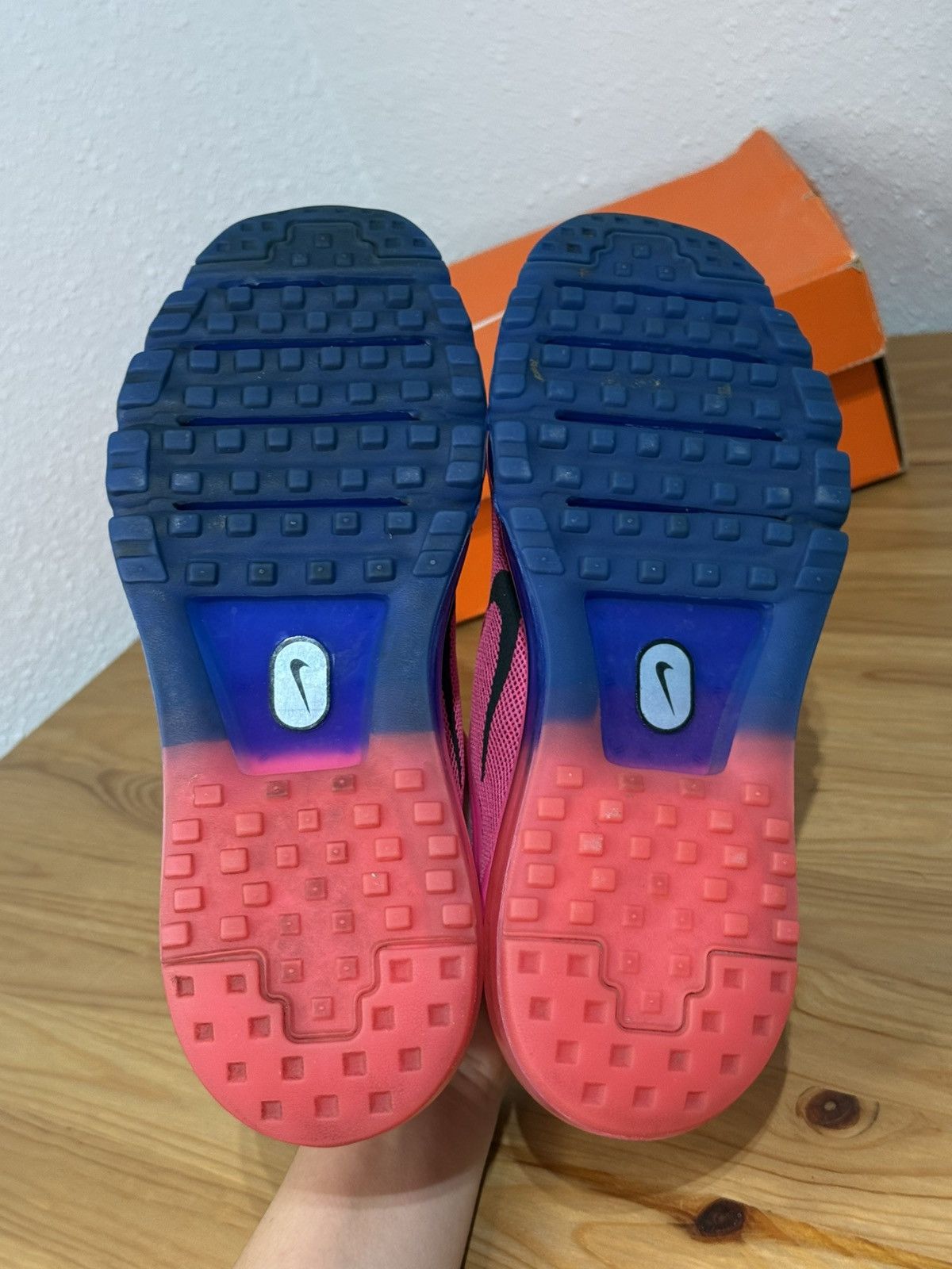 Nike Nike Air Max 2014 Hyper Pink Hyper Cobalt Size US 7.5 / IT 37.5 - 6 Thumbnail