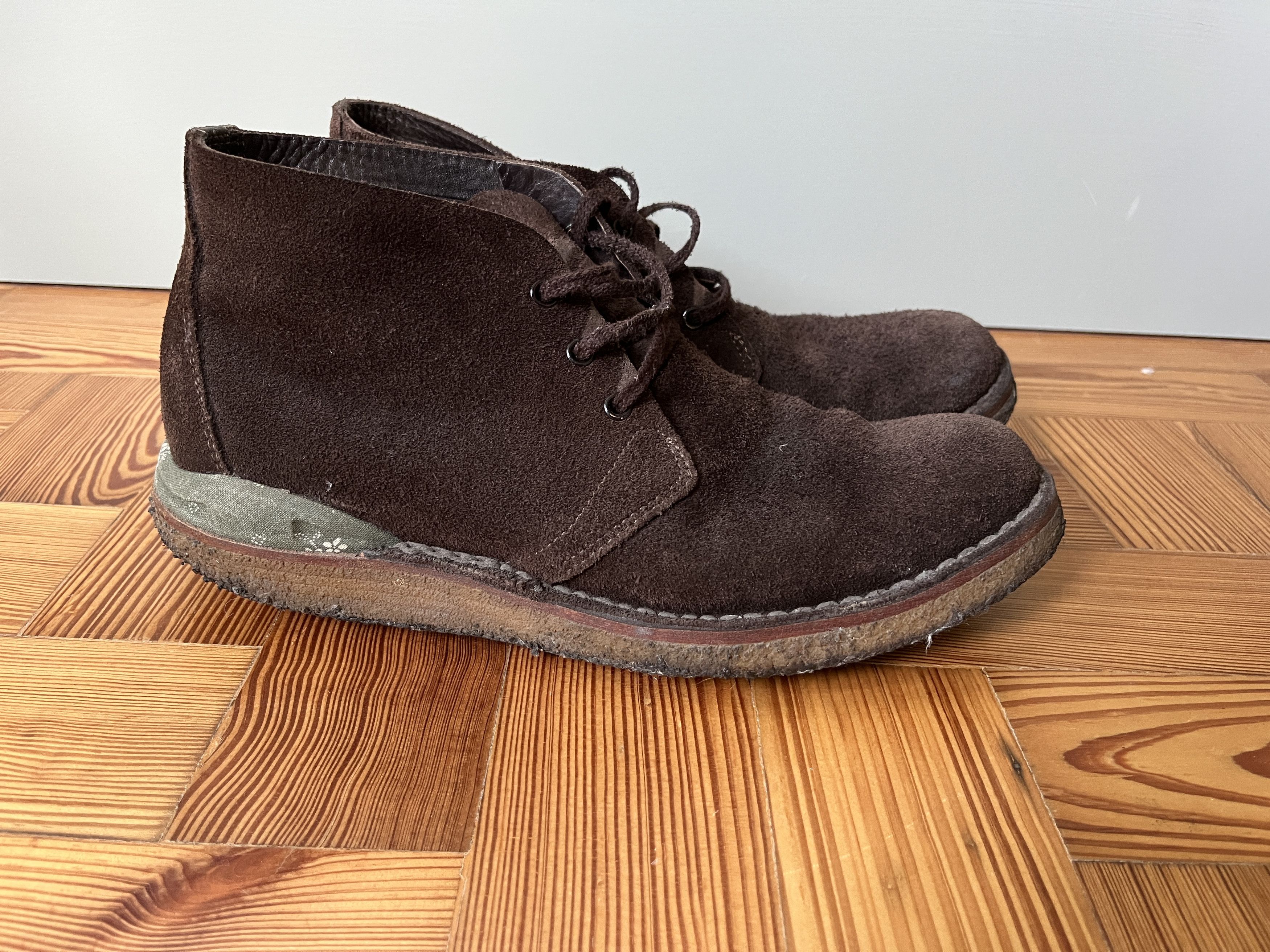 Visvim Visvim Newell Folk, brown suede, size 8.5UK Size US 9.5 / EU 42-43 - 2 Thumbnail