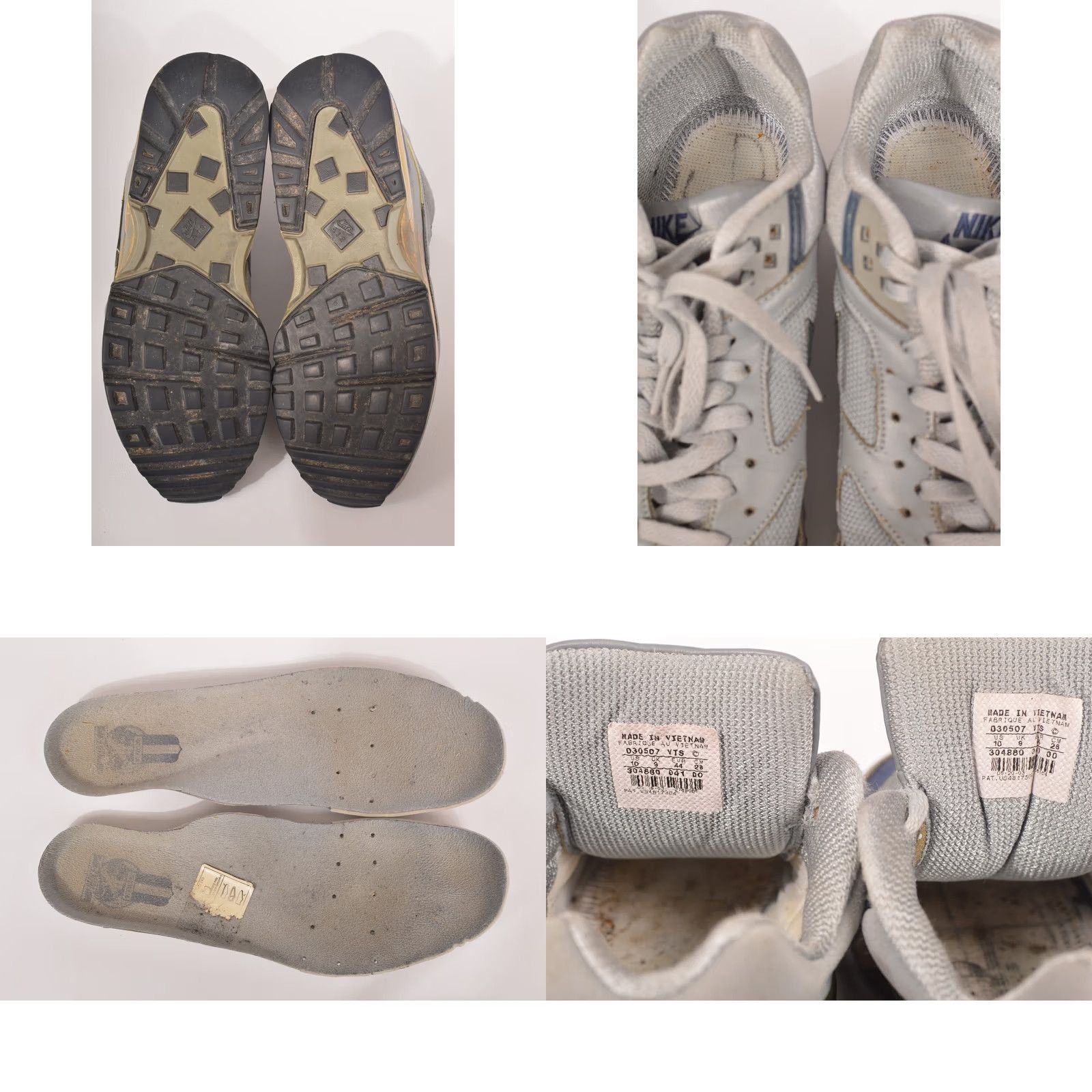 Nike Nike Air Max BW Vintage 2003 Sneakers 304880-041 Size US 10 Gray Men Distressed Rare Shoes Size US 9 / EU 42 - 9 Thumbnail