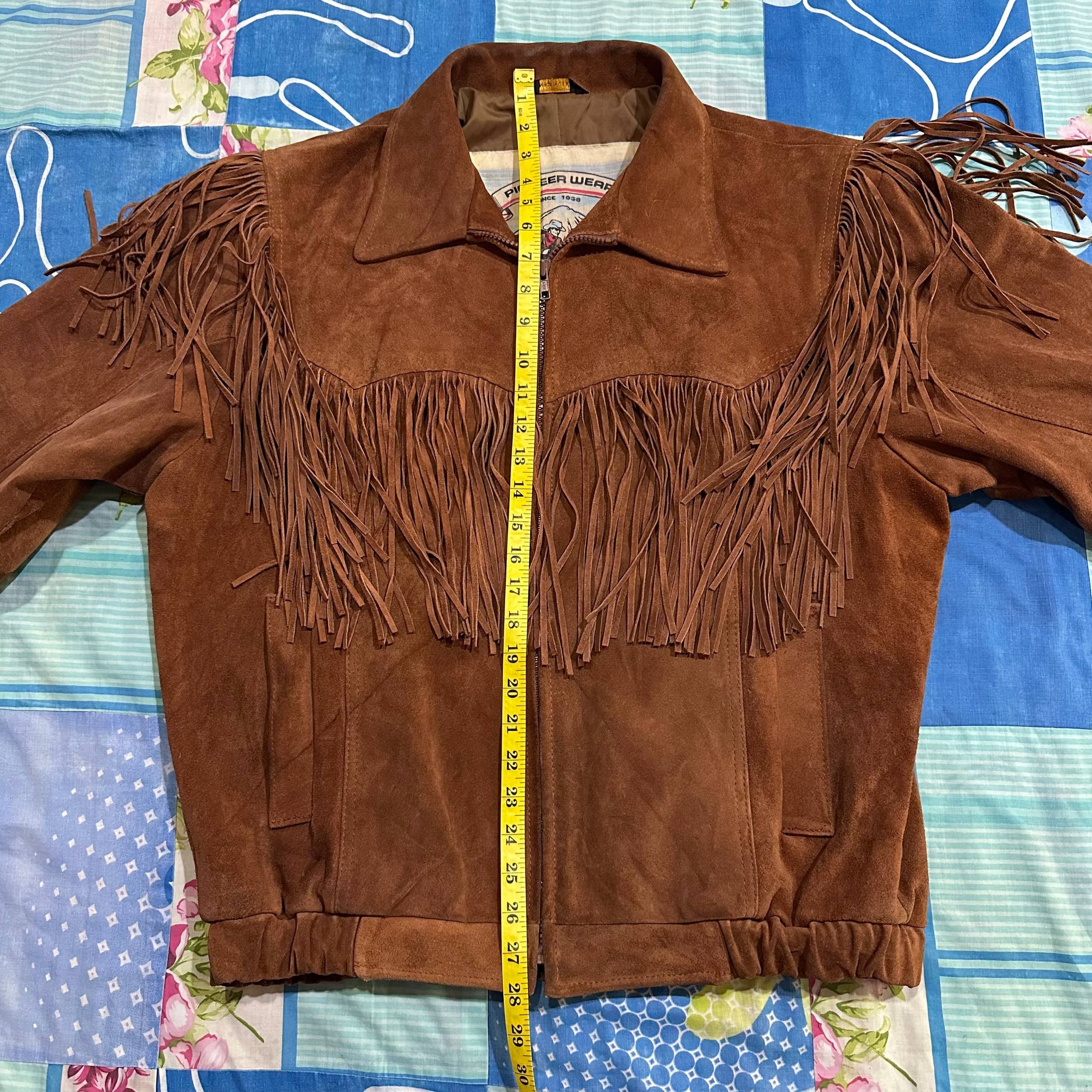 Vintage *RARE* Vintage Pioneer Wear Cowhide Leather Jacket Size US XL / EU 56 / 4 - 23 Thumbnail