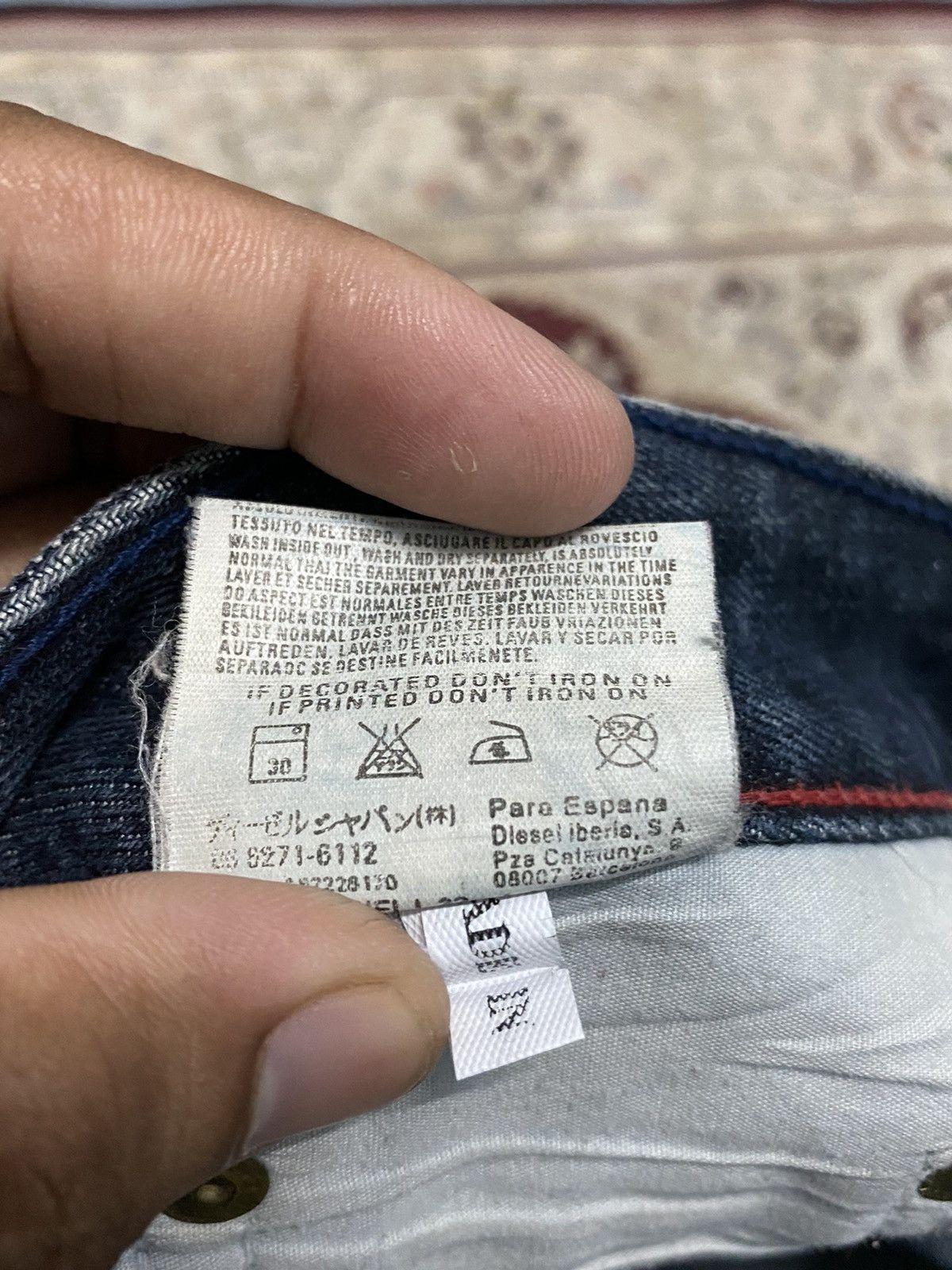 Diesel Diesel painted jeans Size US 32 / EU 48 - 23 Thumbnail