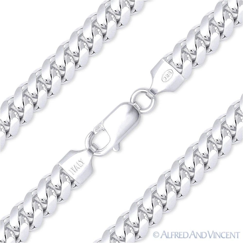 Other 6.3mm Miami Cuban / Curb Link Chain Bracelet Size ONE SIZE - 1 Preview