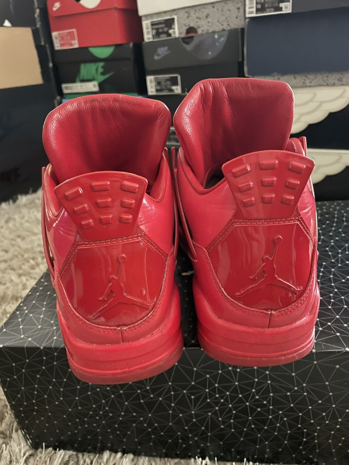 Jordan Brand Jordan 4 11lab 4 Red Size US 9 / EU 42 - 6 Thumbnail