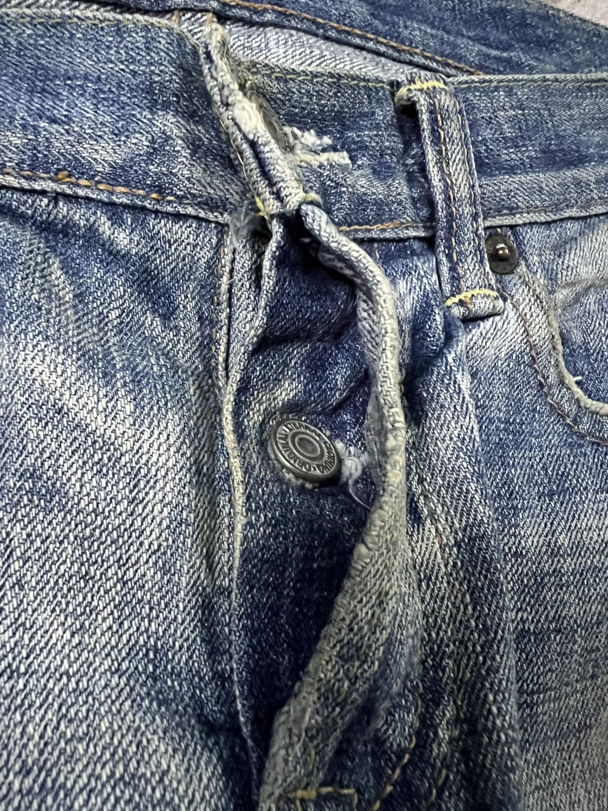 Eternal × If Six Was Nine Vintage Eternal Mud Wash Distressed Jeans Nice Faded Size US 32 / EU 48 - 10 Thumbnail