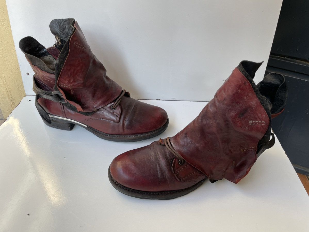 A.S.98 A.S.98 Leather Boho Biker Women's Boots EUR 37 | US 6.5 -7 Size US 7 / IT 37 - 10 Thumbnail