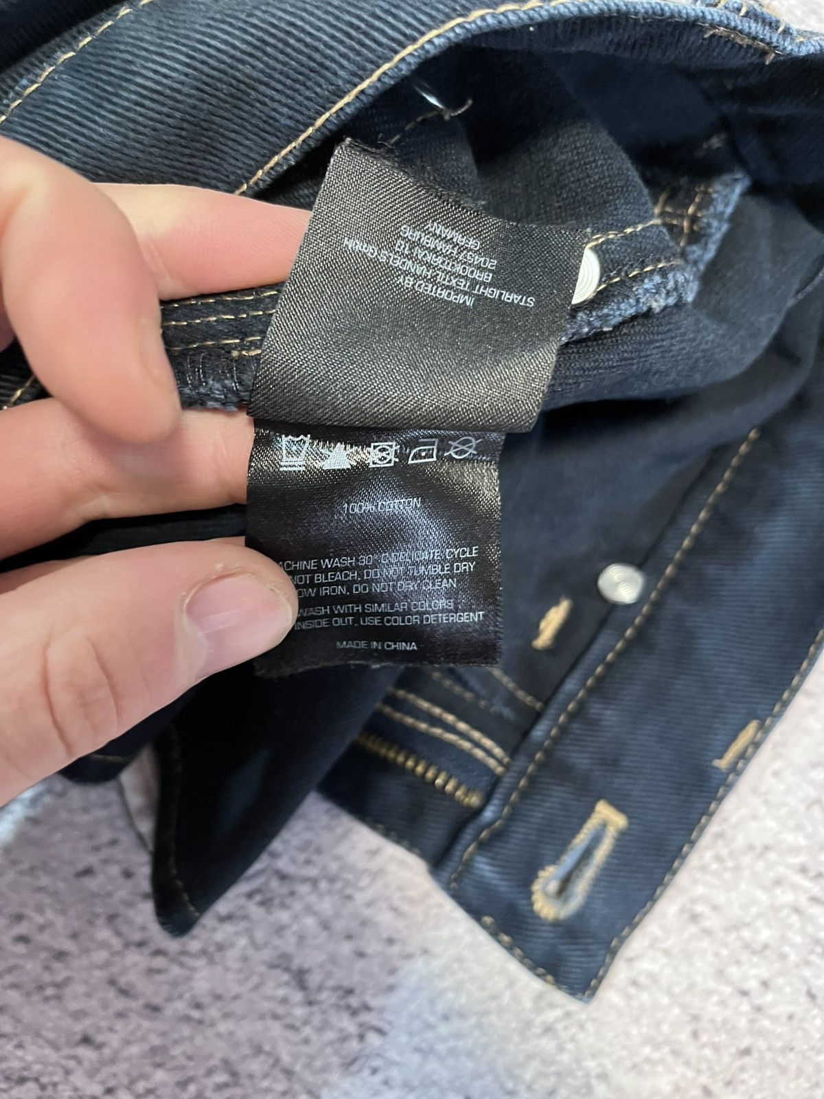 Karl Kani Vintage Karl Kani Carpenter Cargo Jeans Workwear Denim S Y2K Size US 30 / EU 46 - 10 Thumbnail