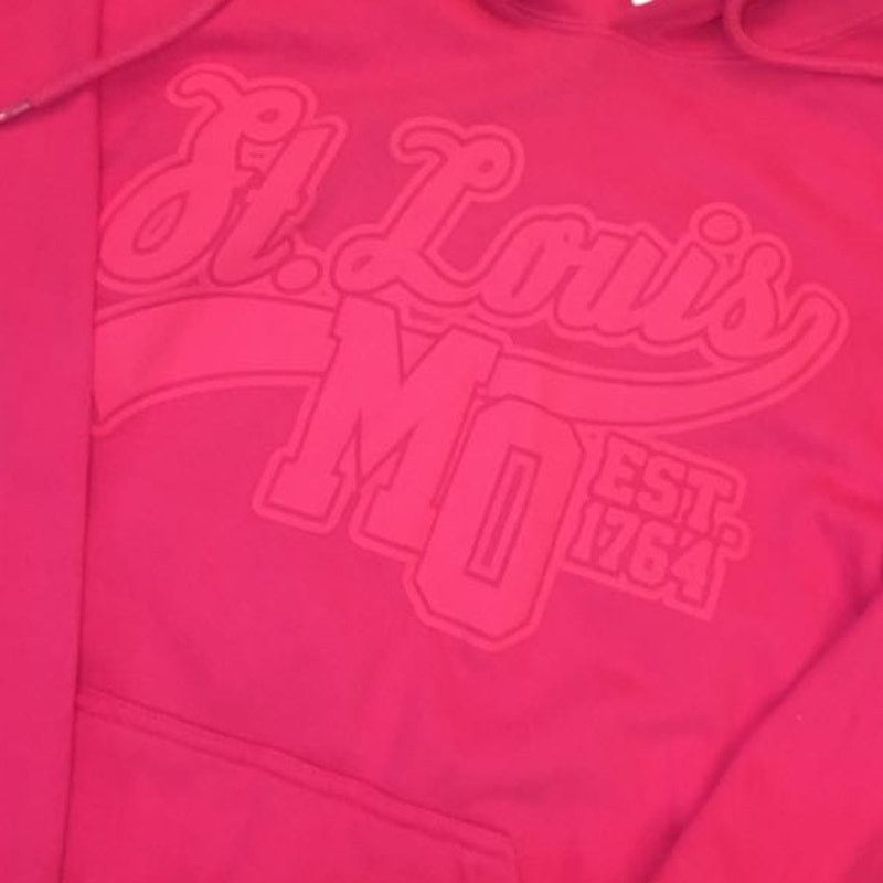 Other NEW/UNWORN Women's Pink Hoodie Sweatshirt St. Louis MO Small Size S / US 4 / IT 40 - 4 Thumbnail