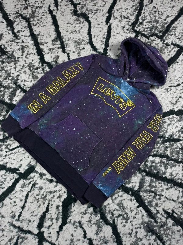 Levi's Levis Star Wars purple hoodie M Size US M / EU 48-50 / 2 - 2 Thumbnail