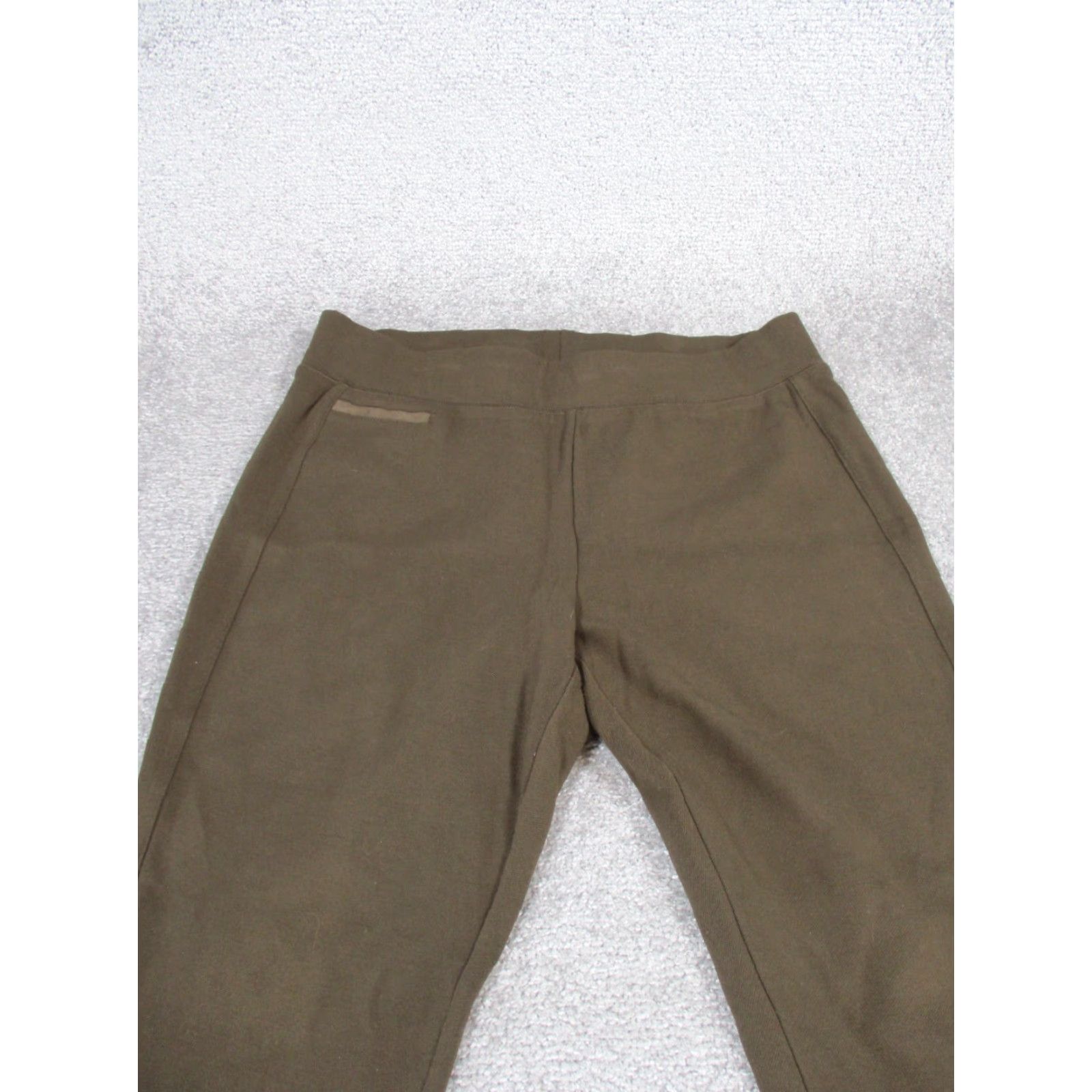 J. Jill J.Jill Pants Womens Medium Brown Stretch Pull On Skinny Twill Ankle Size 32" / US 10 / IT 46 - 2 Thumbnail