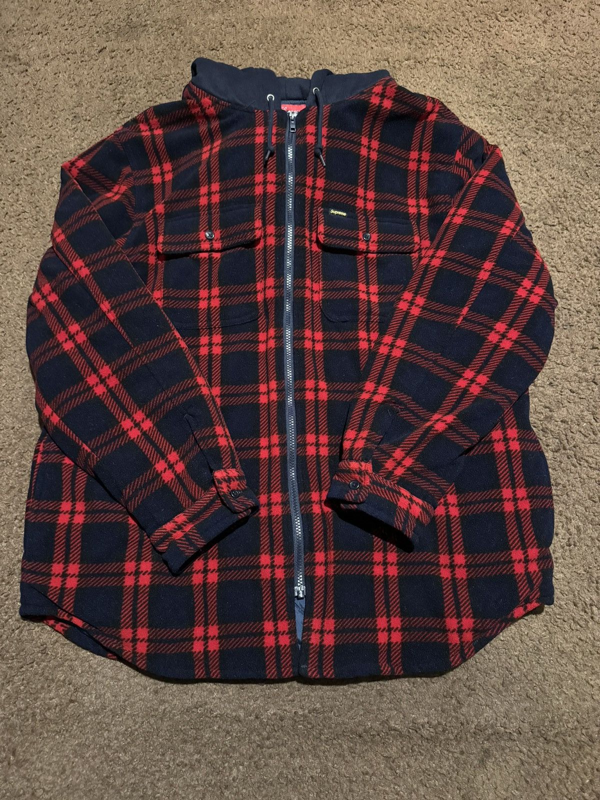 Supreme Plaid Jacket | Grailed
