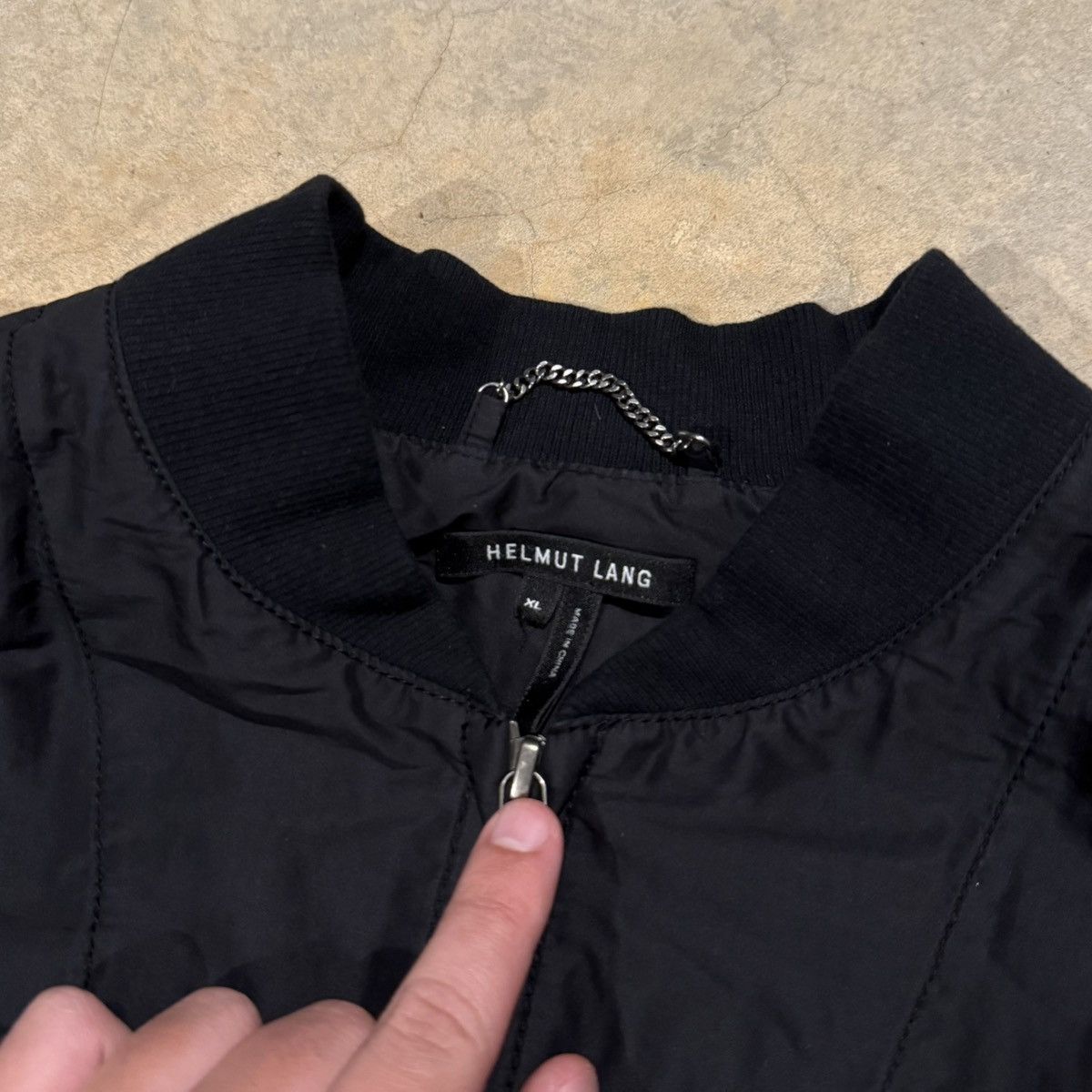 Helmut Lang Helmut Lang Bomber Collar Lightweight Trench Coat Grunge ERD Size US XL / EU 56 / 4 - 6 Thumbnail