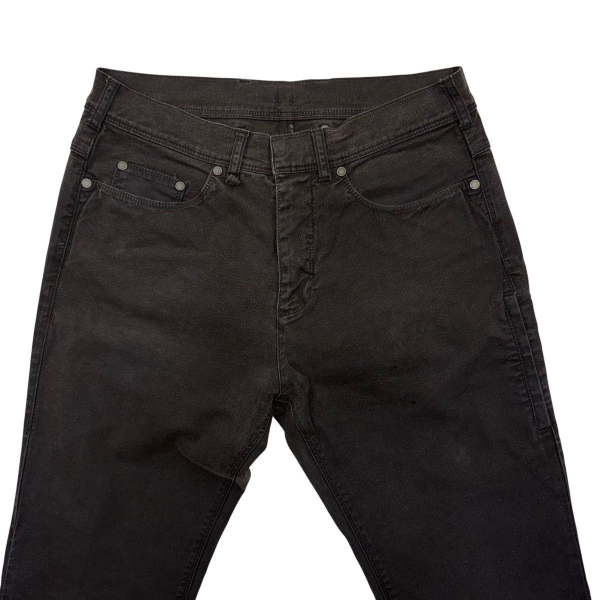Neil Barrett Charcoal Slim Taper Denim Size US 32 / EU 48 - 3 Thumbnail