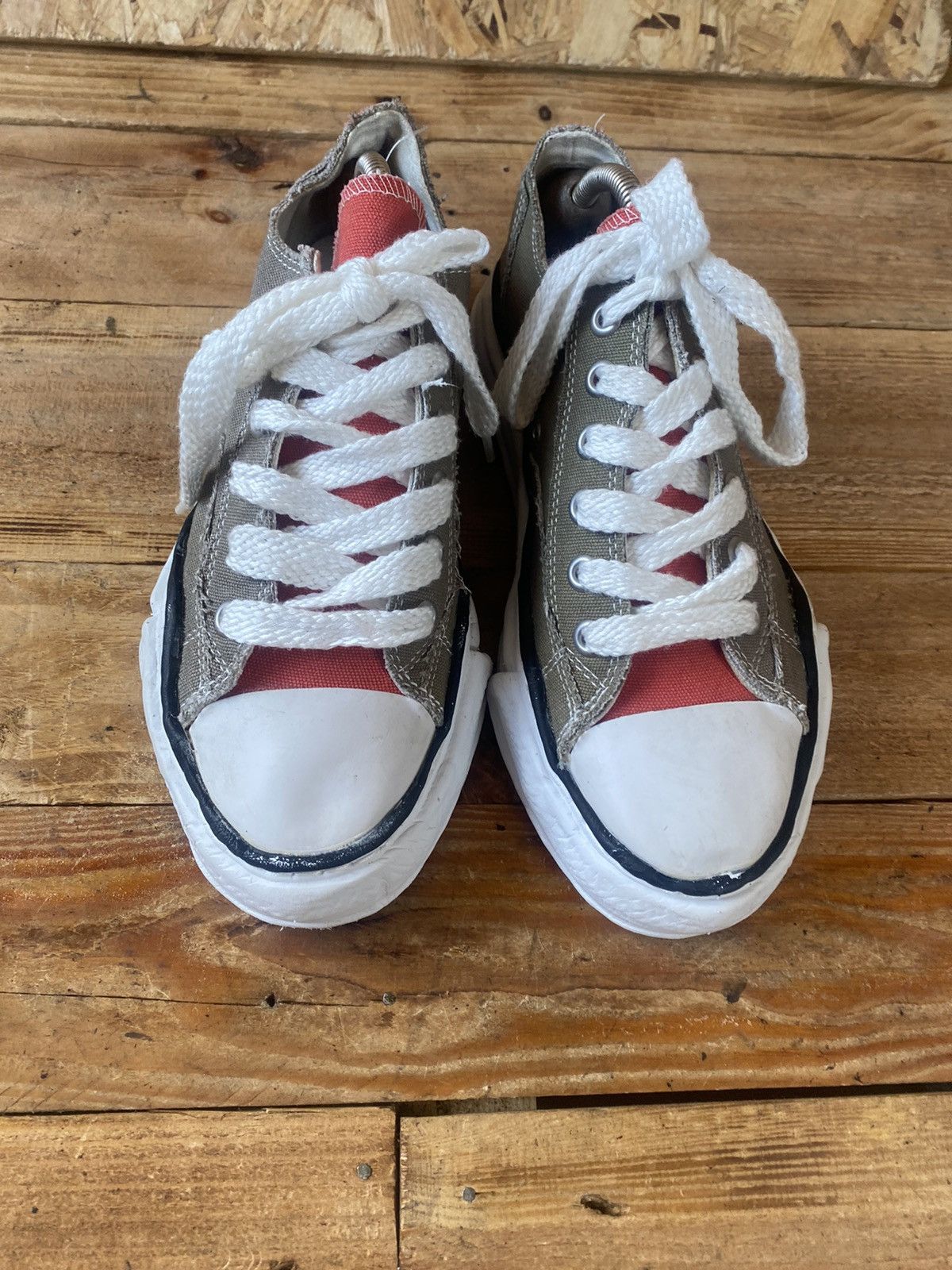 Maison MIHARA YASUHIRO Maison mihara yasuhiro x nigel low-top canvas sneakers sz41 Size US 8 / EU 41 - 2 Thumbnail