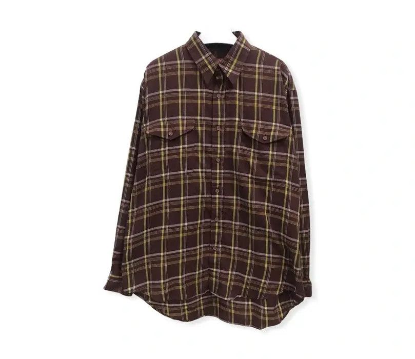 Flannel Vintage Plaid Tartan Flannel Shirt Size US L / EU 52-54 / 3 - 1 Thumbnail