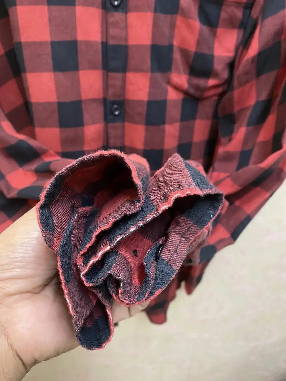 Vintage Japanese Brand University of Oxford Flannel Shirt Size US L / EU 52-54 / 3 - 7 Thumbnail