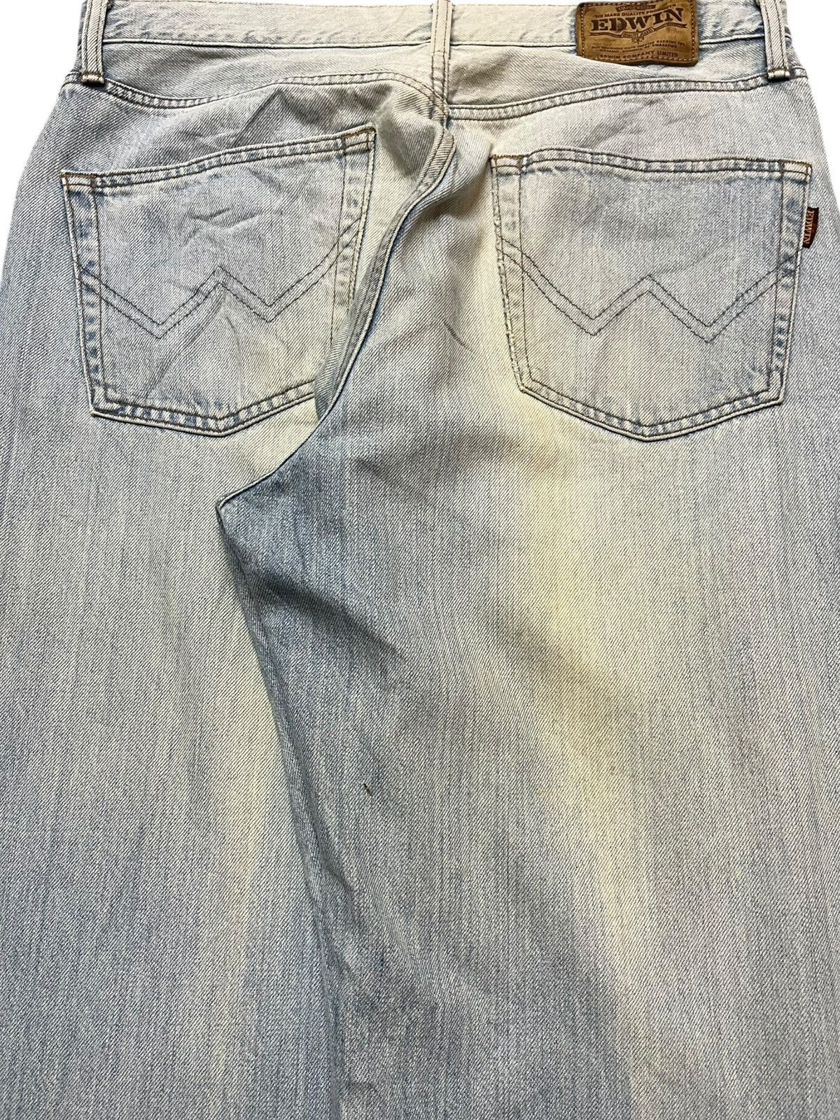 Edwin Vintage Edwin International Baggy Faded Mudwash Denim Size US 34 / EU 50 - 7 Thumbnail