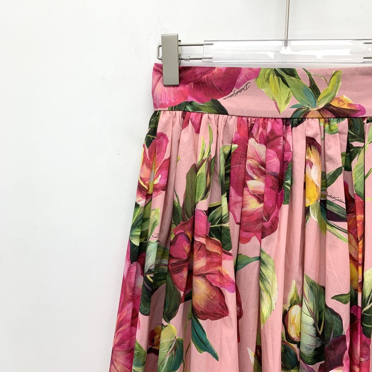 Dolce & Gabbana Dolce&Gabbana Color-block Floral Print Casual Skirt K26WX Size 26" / US 2 / IT 38 - 3 Thumbnail