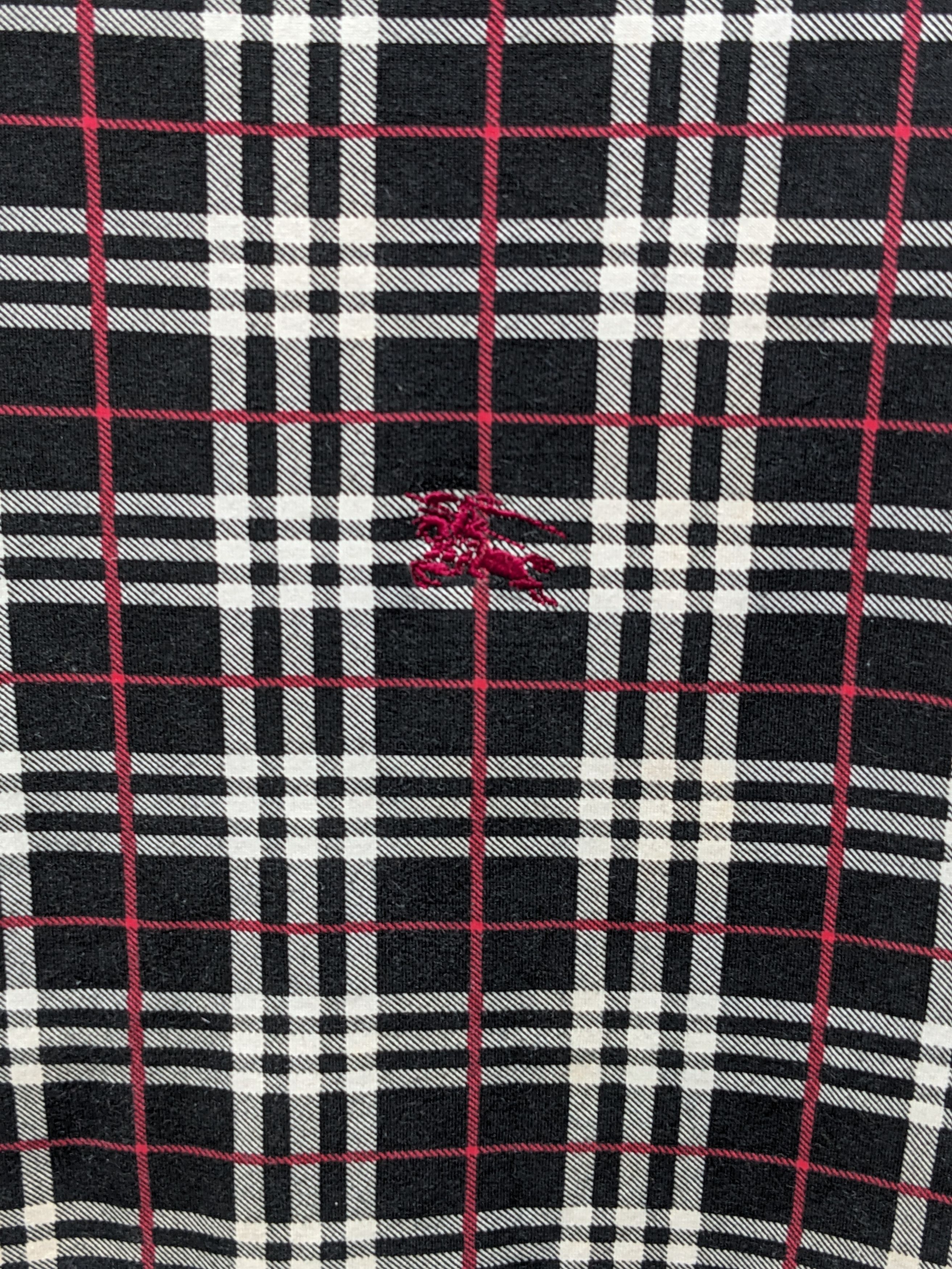 Burberry × Vintage VINTAGE BURBERRY NOVA CHECK LONG SLEEVE TSHIRT Size M / US 6-8 / IT 42-44 - 3 Thumbnail