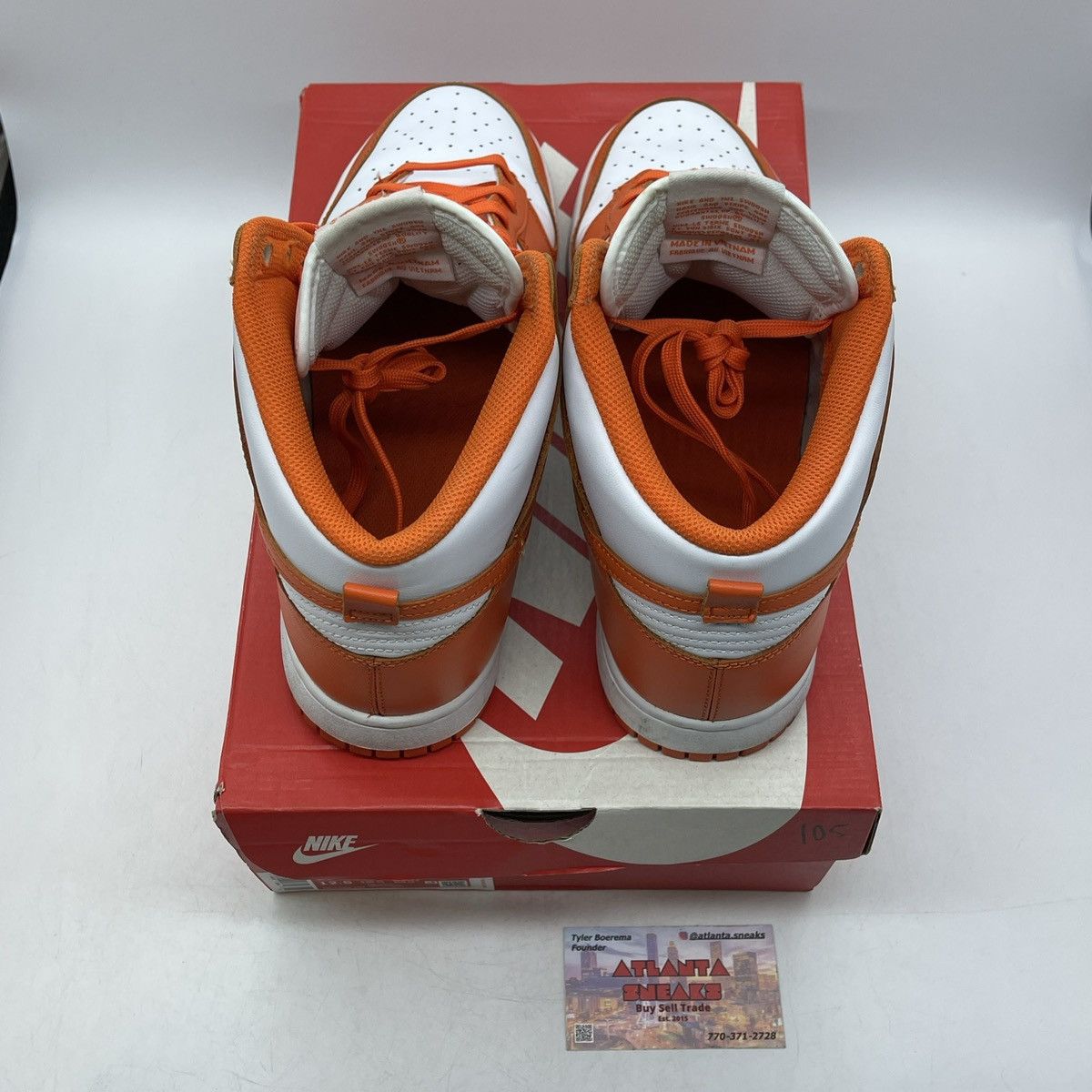 Nike Dunk high sp Syracuse Size US 11 / EU 44 - 6 Thumbnail