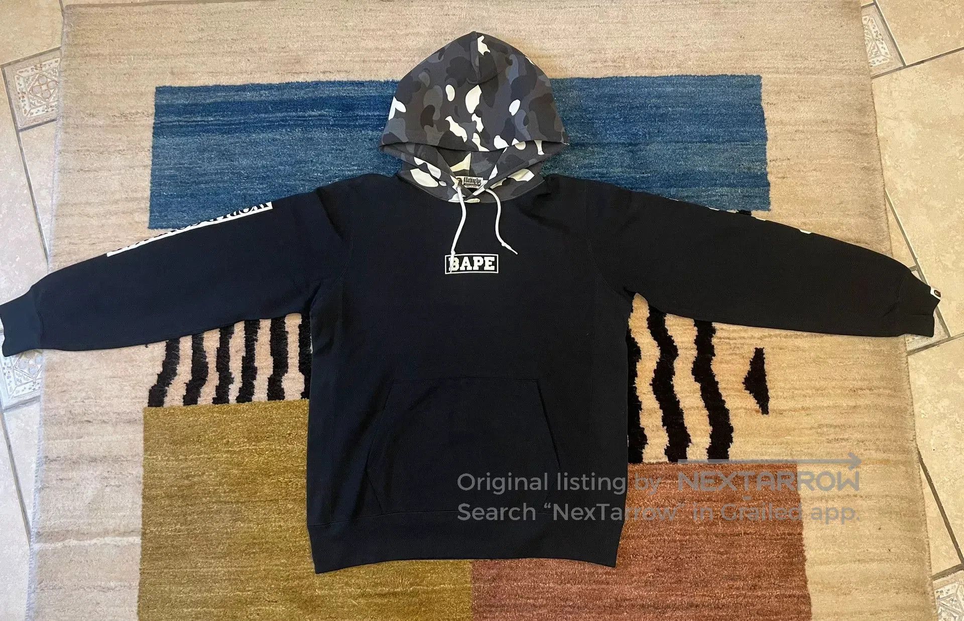 Bape Bape Luminous Camo Hoodie. Size US XL / EU 56 / 4 - 1 Thumbnail