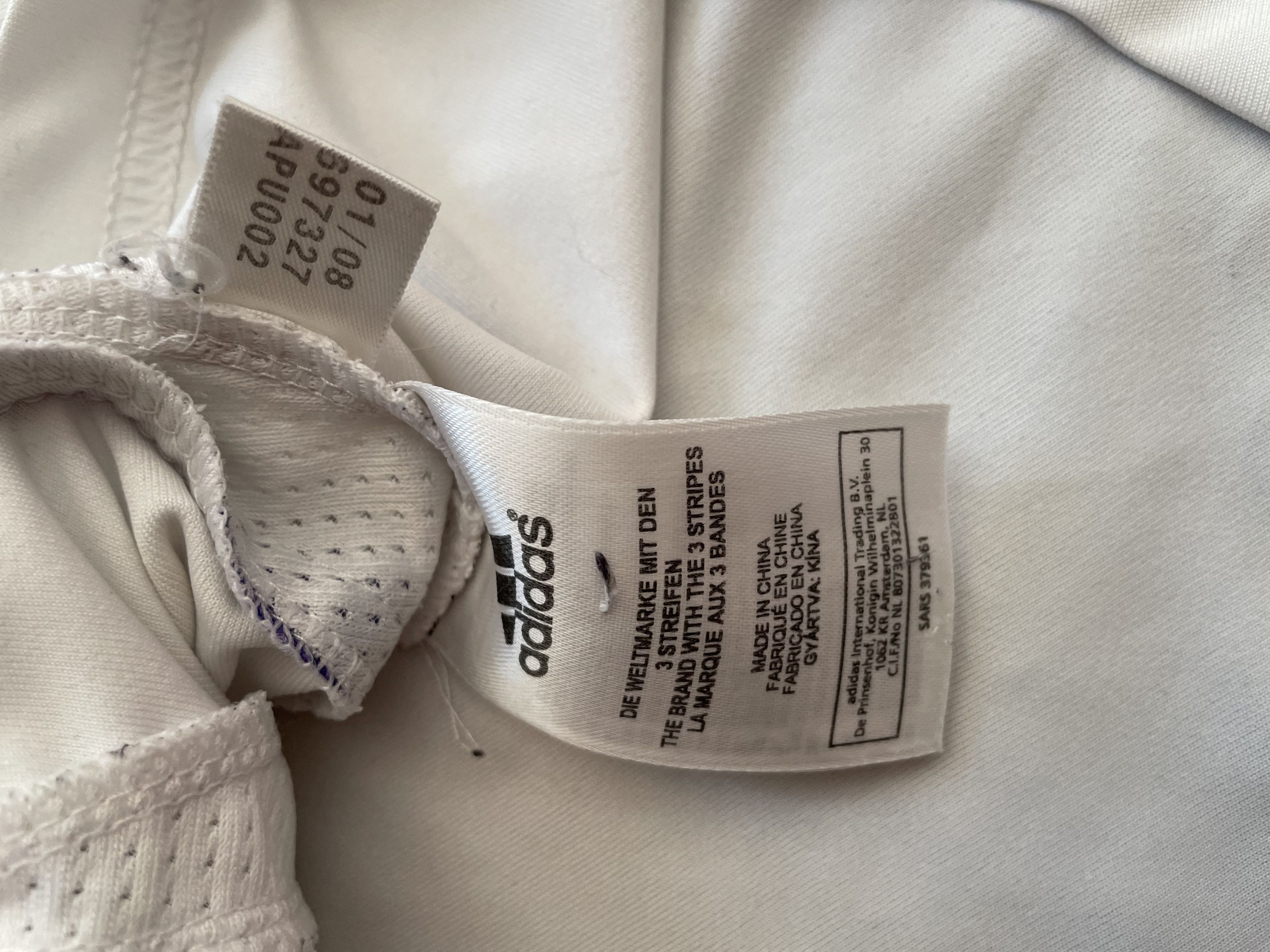 Adidas Vintage Adidas Real Madrid Sergio Ramos 2008 Home Jersey kit Size US M / EU 48-50 / 2 - 6 Thumbnail