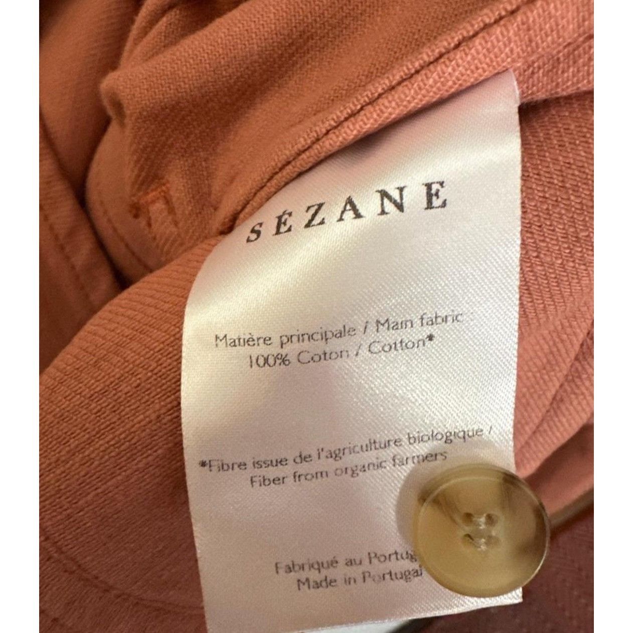 Sezane Sezane Will Jacket pink cotton Size xs bust 36 Size XS / US 0-2 / IT 36-38 - 5 Thumbnail