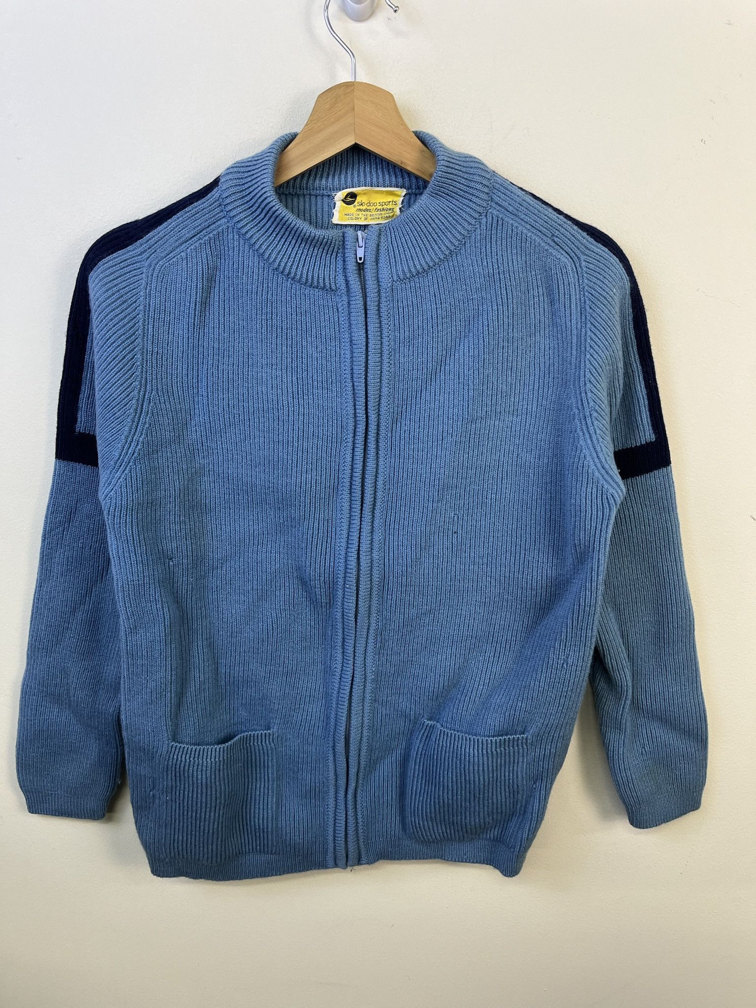 Other Vintage Knit Sweater 1980s Ski Doo Wool Zip Knit Sweater Size S Size US S / EU 44-46 / 1 - 1 Thumbnail