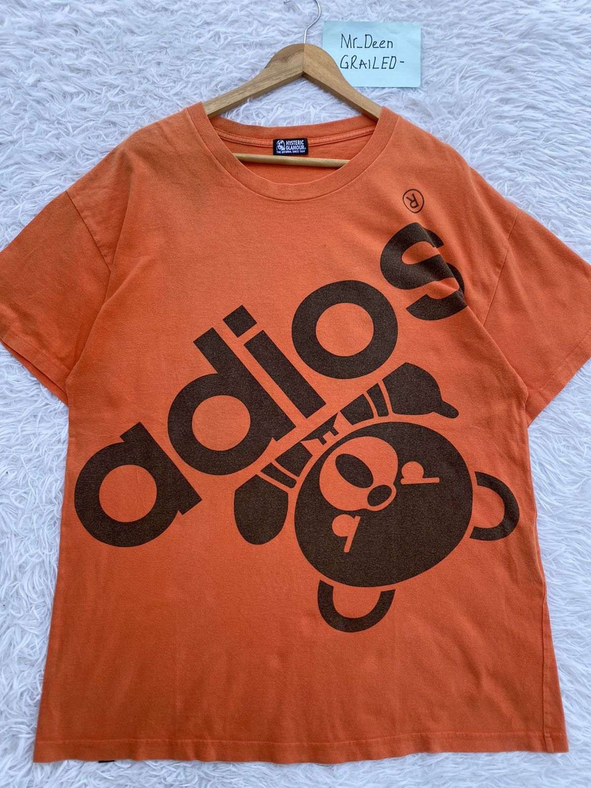 Hysteric Glamour Rare Hysteric Glamour “adios” Tshirt Size US L / EU 52-54 / 3 - 4 Thumbnail