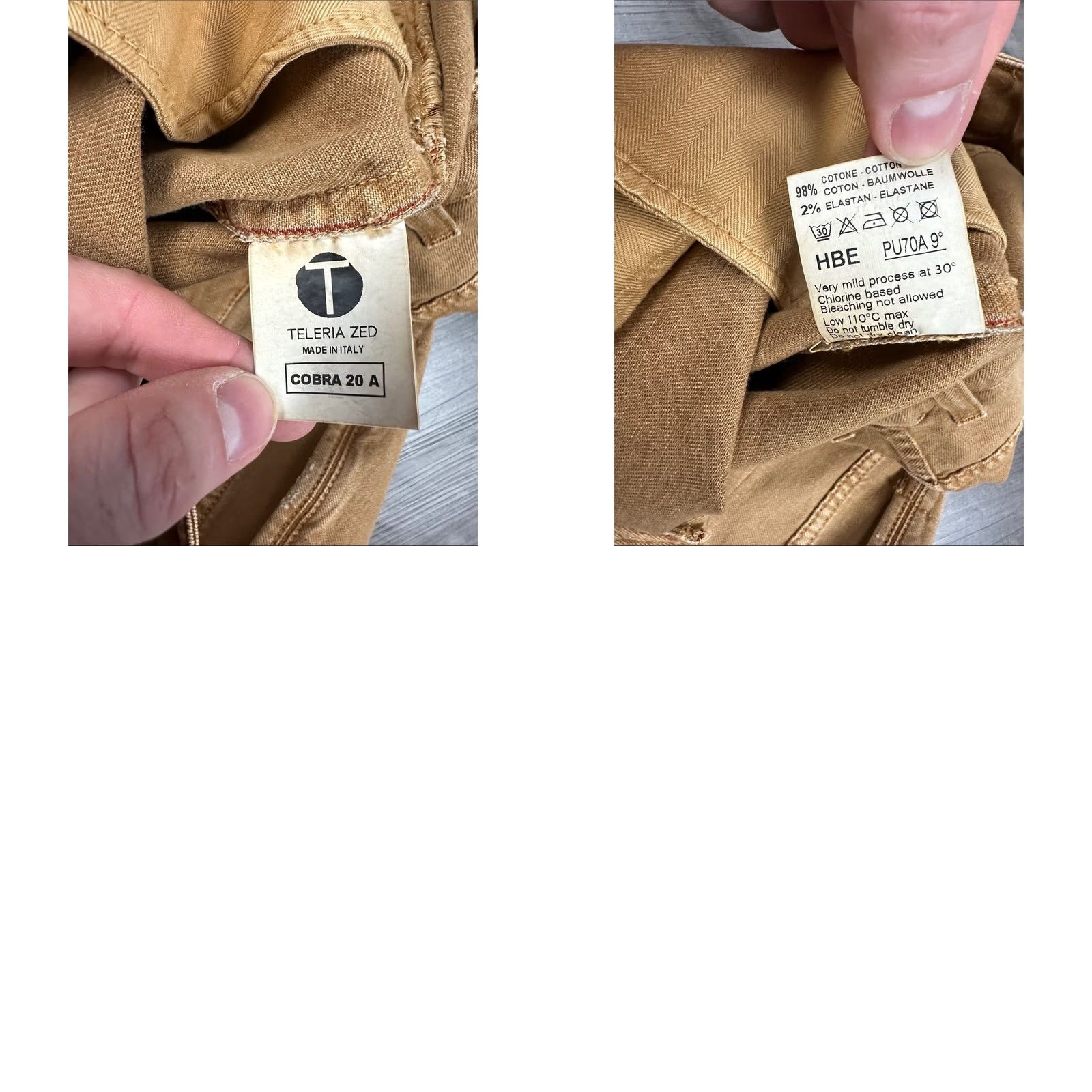 Vintage Teleria Zed Jeans Shirt? Size US 36 / EU 52 - 8 Thumbnail