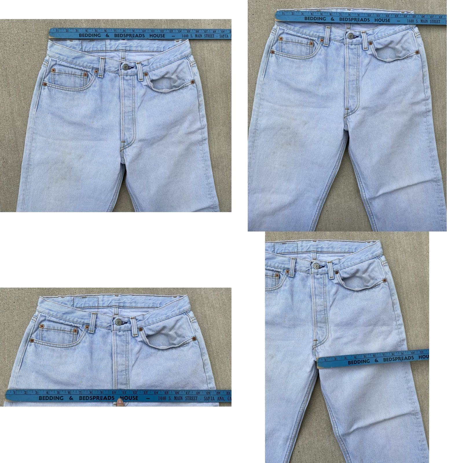 Levi's VINTAGE Levi's 501 Jeans Distressed Levis 501 Denim Jeans Regular Men 31 Blue Waist 31 Inseam 30.25 Inseam 30.25 Vintage See Pics Mens Size US 31 - 11 Thumbnail