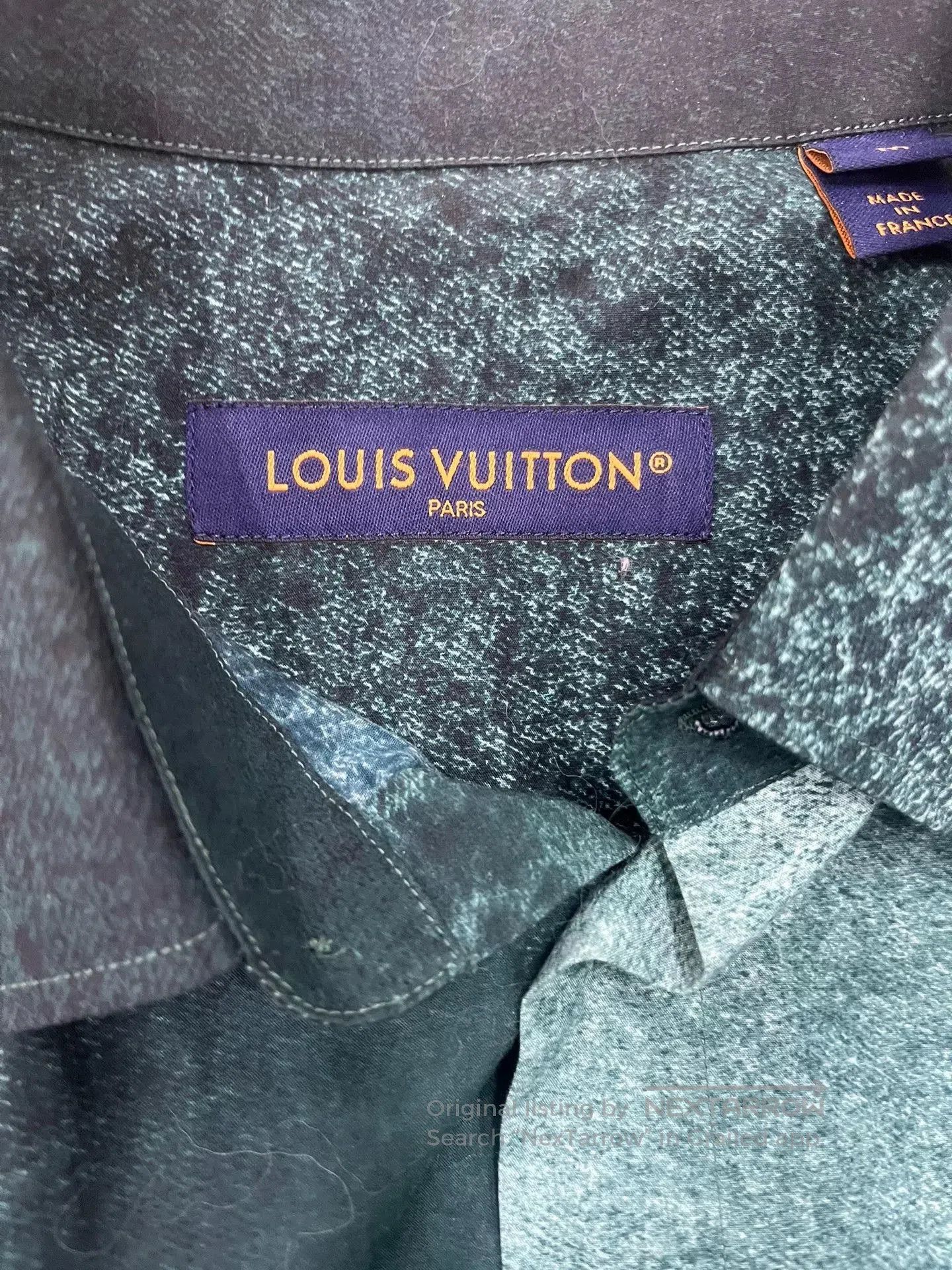 Louis Vuitton louis vuitton water ink long sleeve shirt. Size US M / EU 48-50 / 2 - 3 Thumbnail