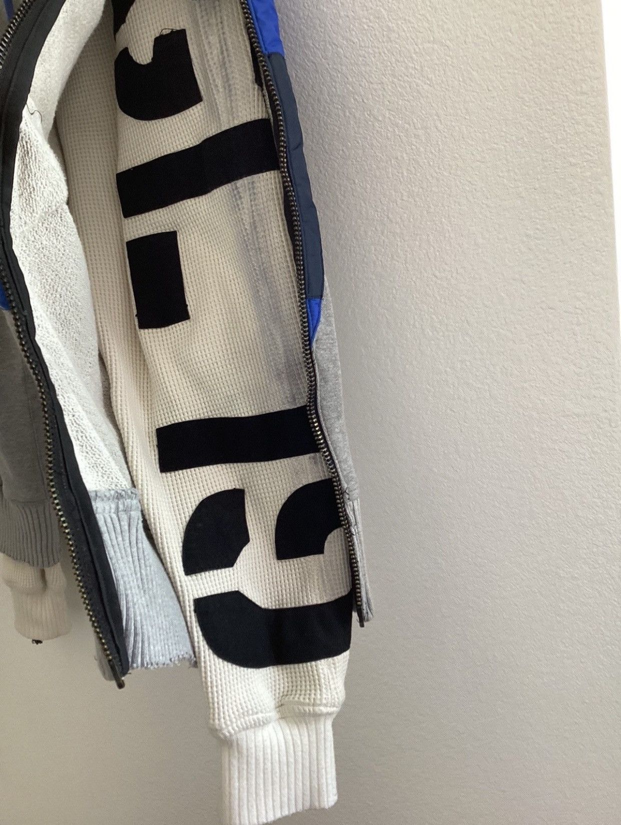 Greg Lauren BLUE PUFFER ZIP PANT Size US 32 / EU 48 - 13 Thumbnail