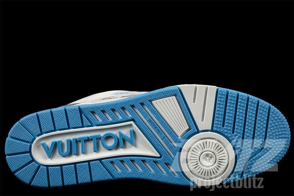 Louis Vuitton LOUIS VUITTON LV TRAINER SNEAKER MONOGRAM DENIM VIRGIL ABLOH Size US 10 / EU 43 - 6 Thumbnail