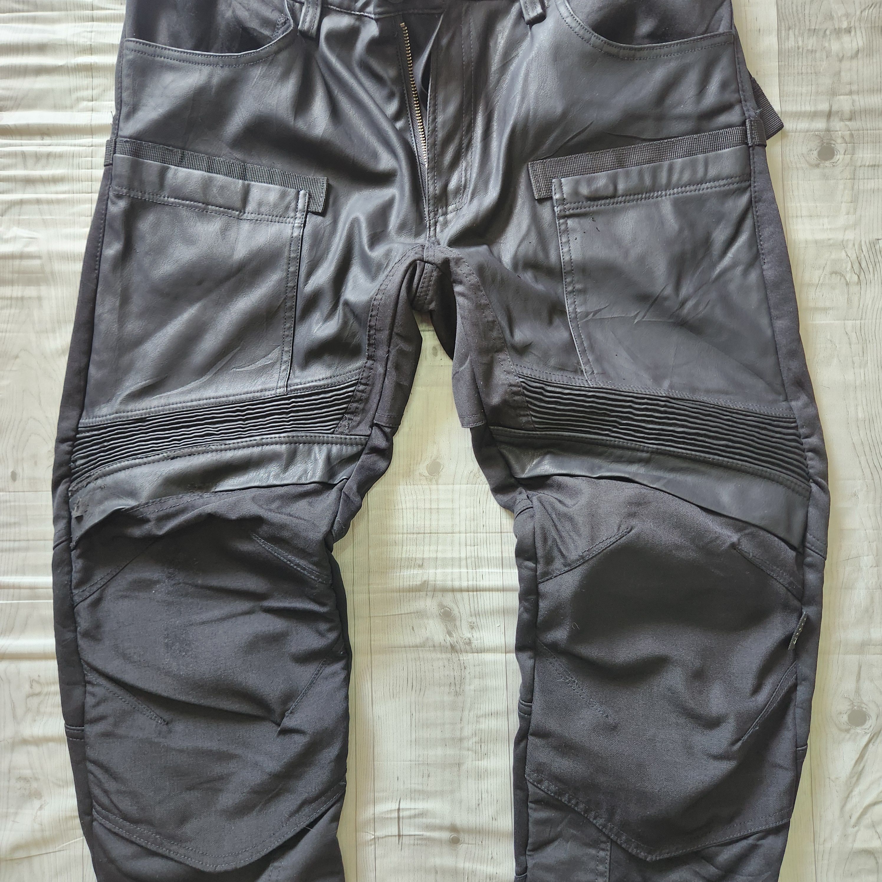 Japanese Brand Field Core Cordura Fabric Double Knee Bikers Pants Size US 35 - 6 Thumbnail