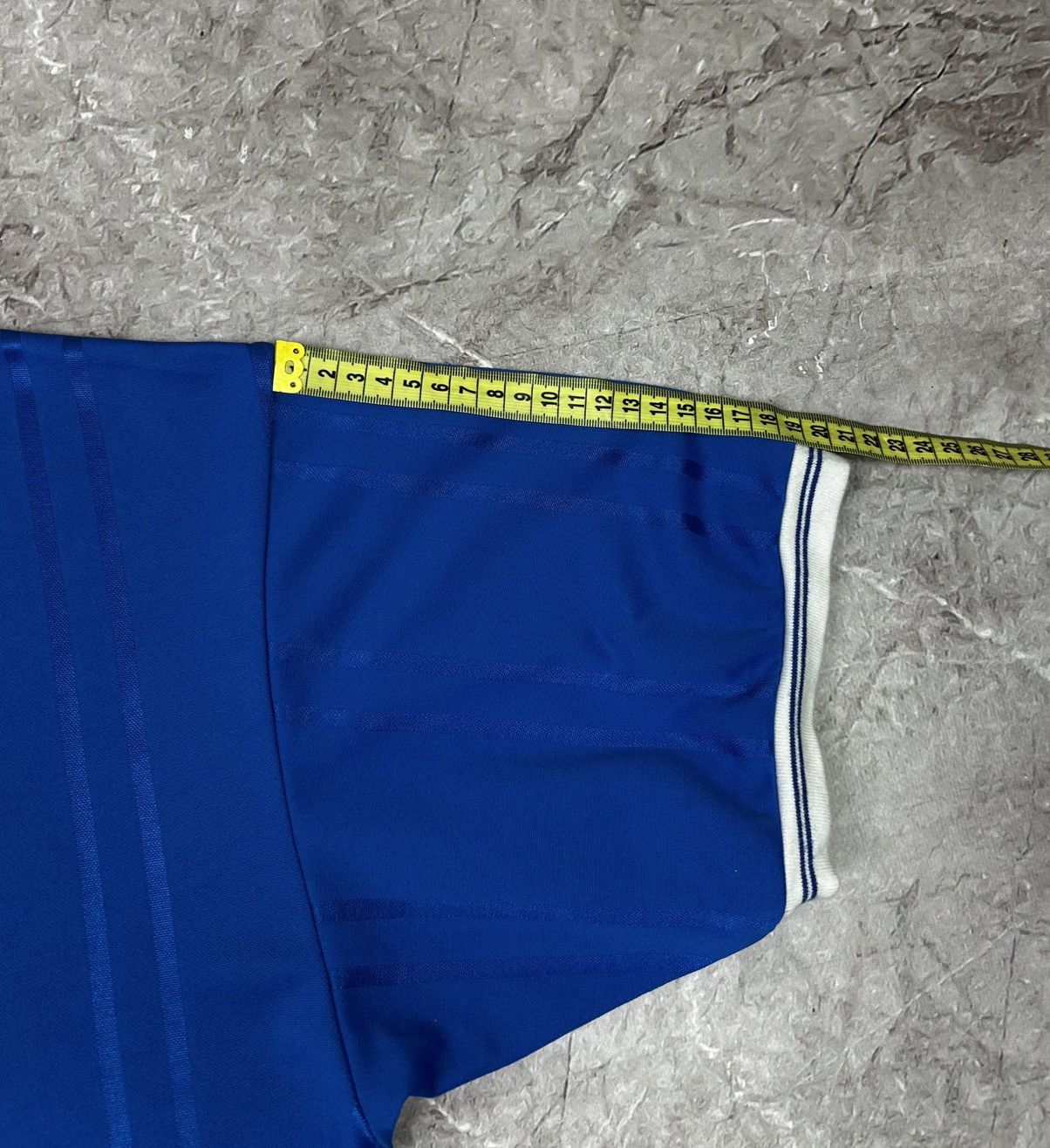 Vintage Vintage 90s Retro Score Draw Everton Soccer Jersey Size US L / EU 52-54 / 3 - 10 Thumbnail