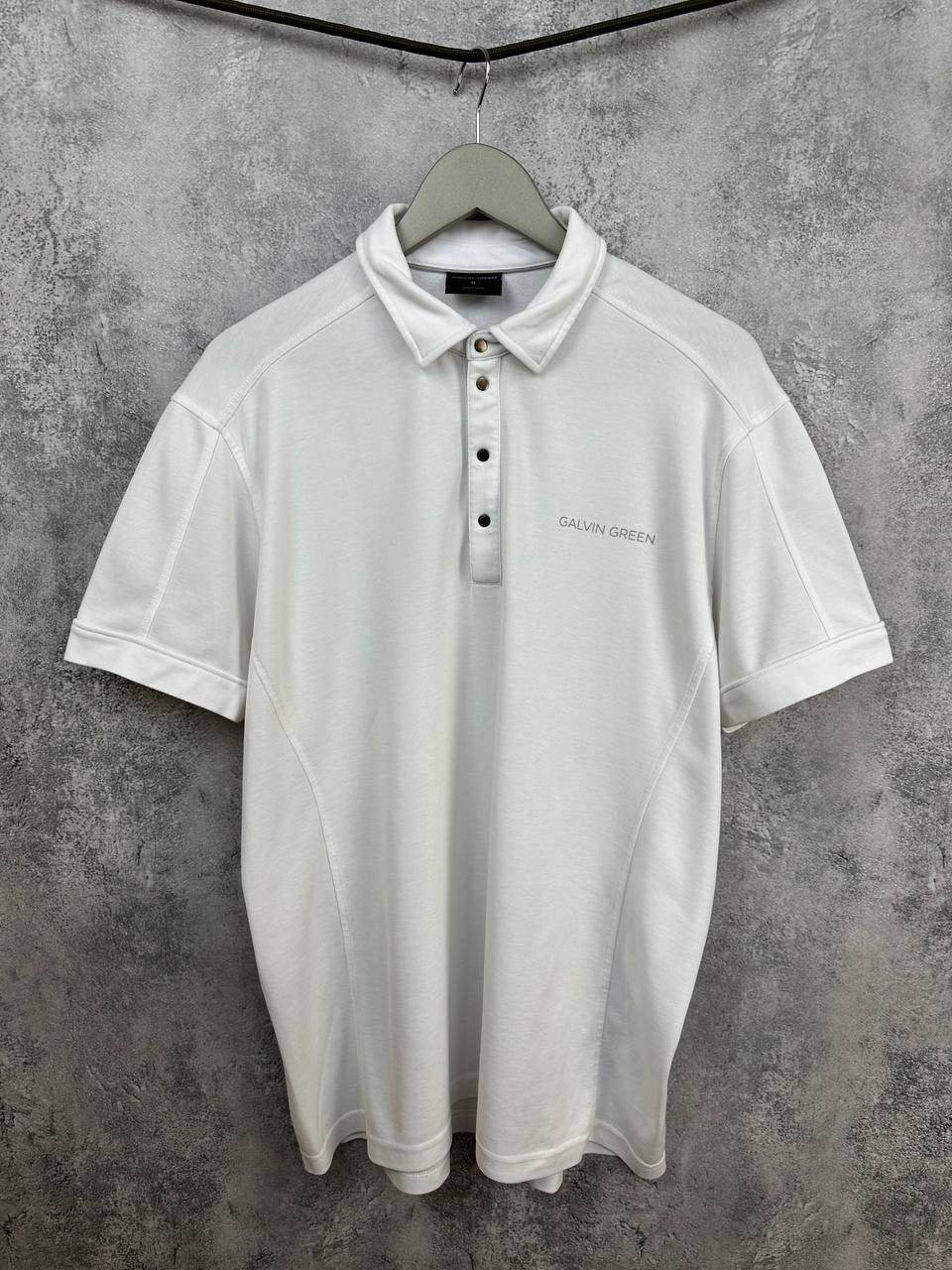 Galvin Green Galvin Green Performance Polo Shirt White Golf Technical Size US XL / EU 56 / 4 - 1 Thumbnail