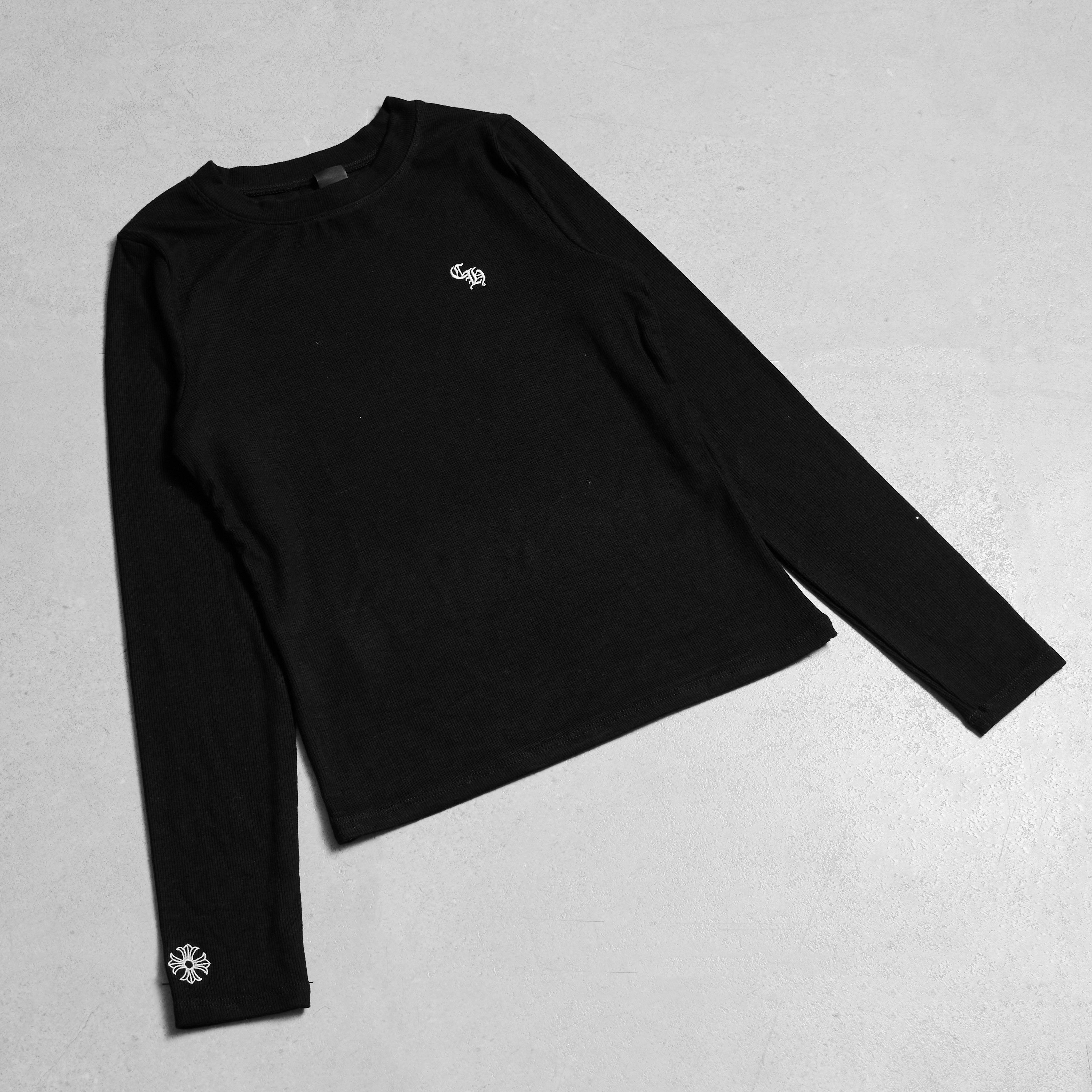 在庫少★全2色♪【CHROME HEARTS】CH Bad Seed ワンジーロゴ入り Chrome Hearts CHROME HEARTS Bad Seed CH Embroidered Black