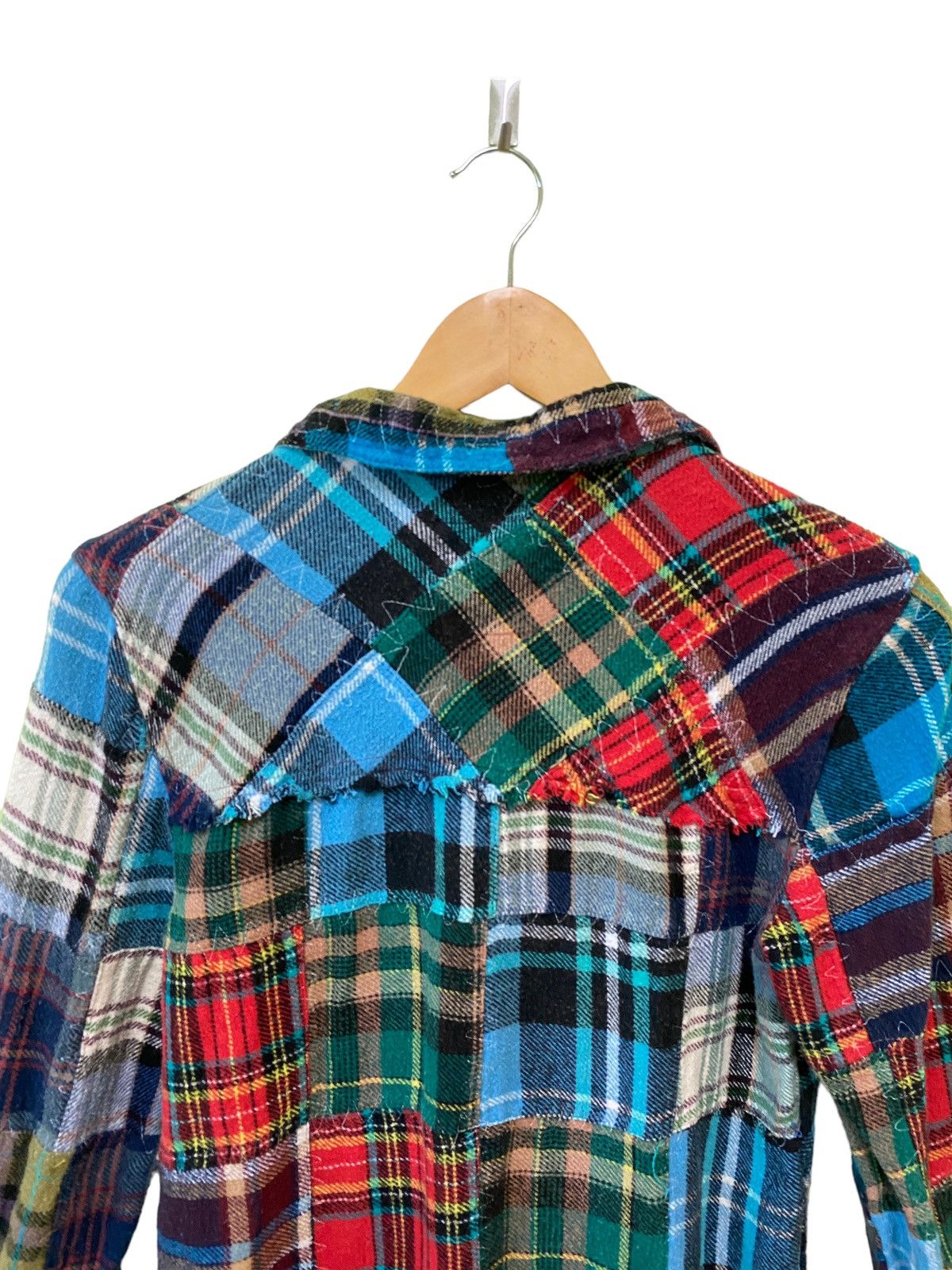 Designer × Japanese Brand × Vintage WE TGE FREE Patchworks Rebuild Flannel Size US XS / EU 42 / 0 - 13 Thumbnail