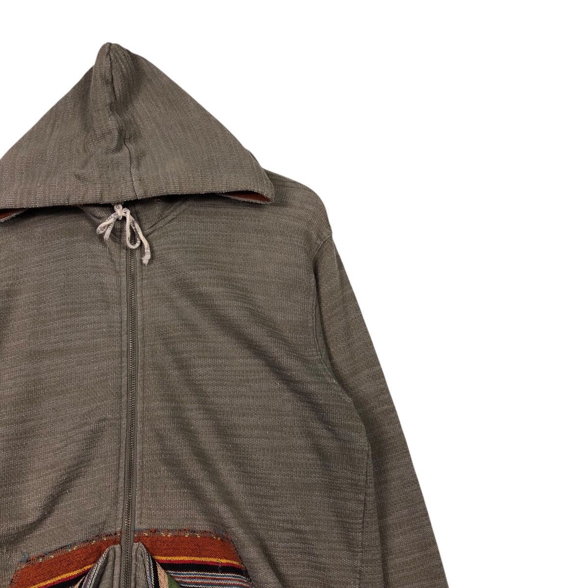 Japanese Brand Archive Culture Mix Hoodie Southwestern Woven Pocket Detail Size US L / EU 52-54 / 3 - 7 Thumbnail