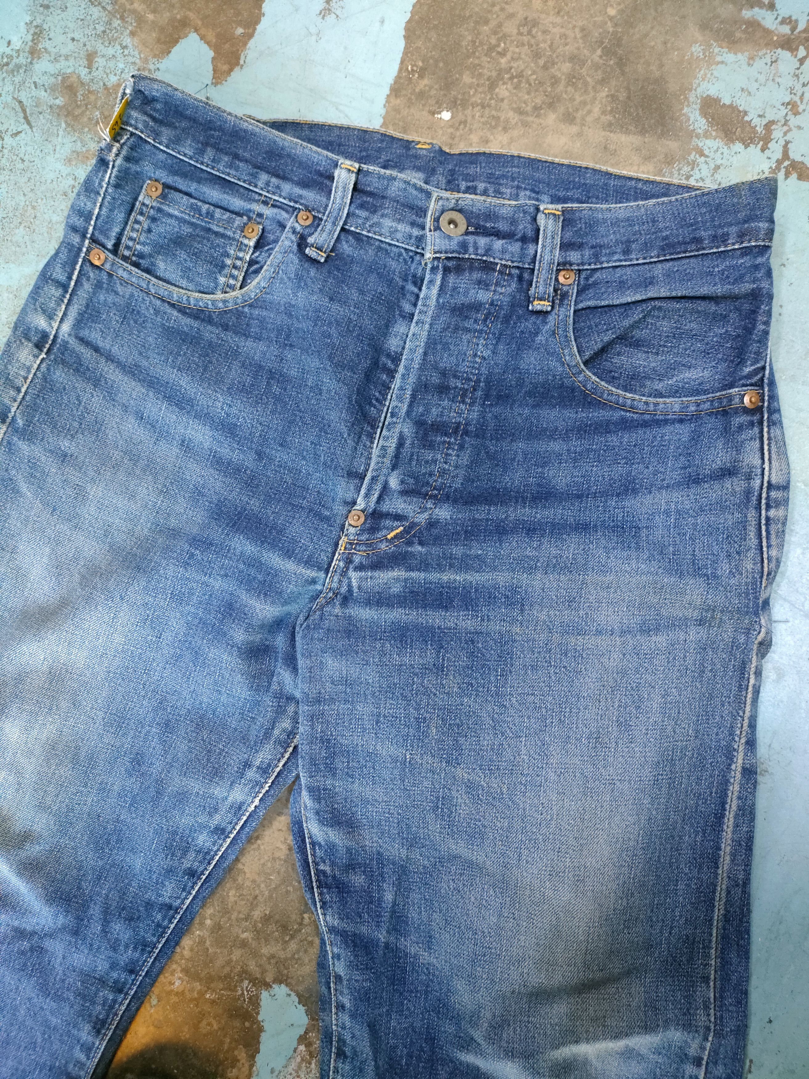 If Six Was Nine × Levi's Vintage Clothing × Vintage Levi's 702 Big E Bucleback Selvedge Jeans Size US 32 / EU 48 - 5 Thumbnail
