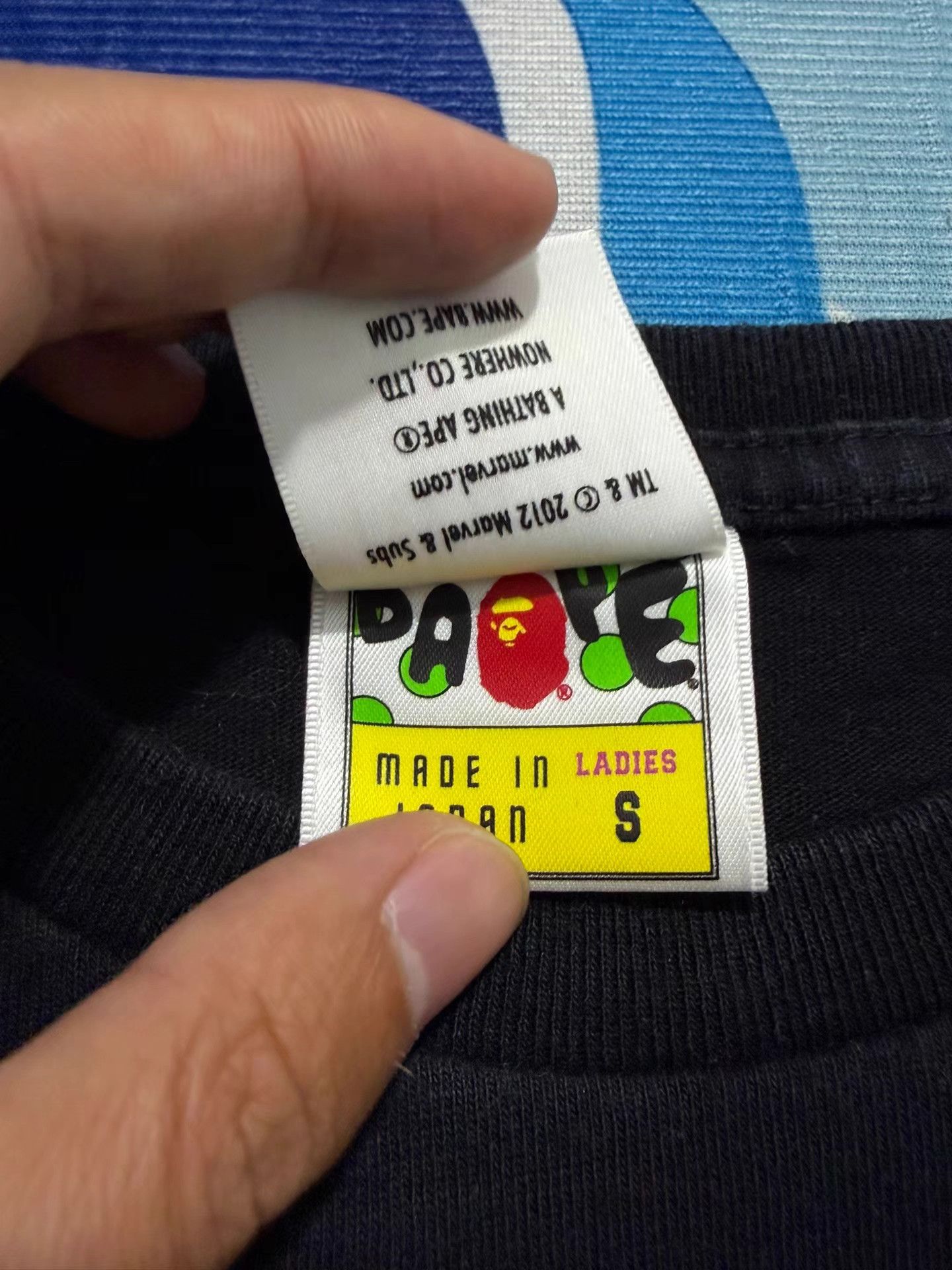 Bape Bape x Marvel Captain America Tee Size US S / EU 44-46 / 1 - 6 Thumbnail