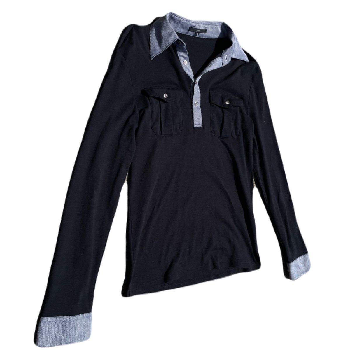 If Six Was Nine 2000s Japanese archive Vkei Layered Collar Shirts Y2K Size US XS / EU 42 / 0 - 3 Thumbnail