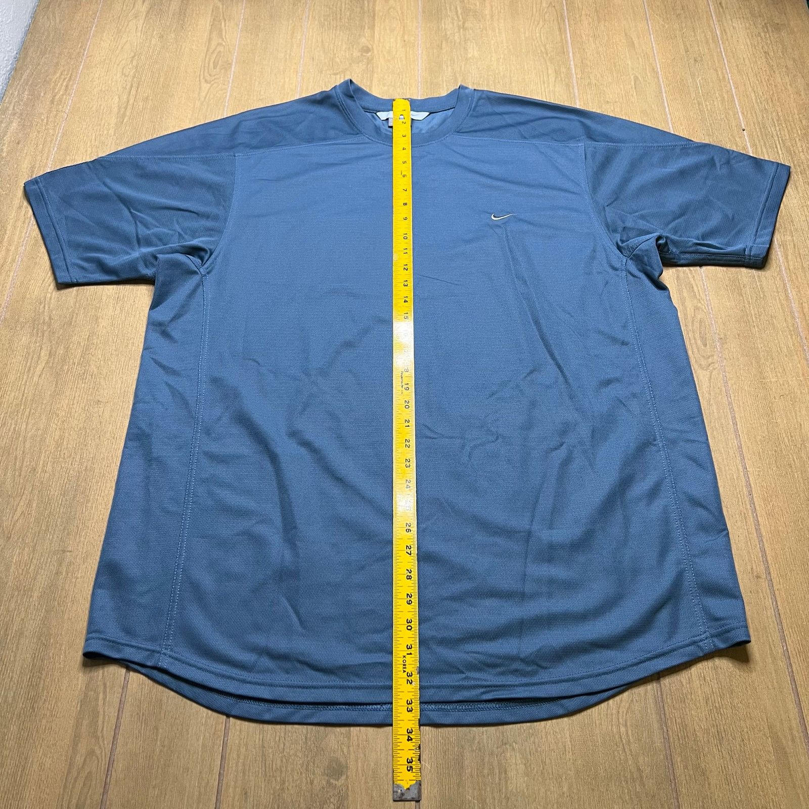 Nike Vintage Nike Swoosh T Shirt Men Sz XXL Blue Y2K Mesh Size US XXL / EU 58 / 5 - 6 Thumbnail