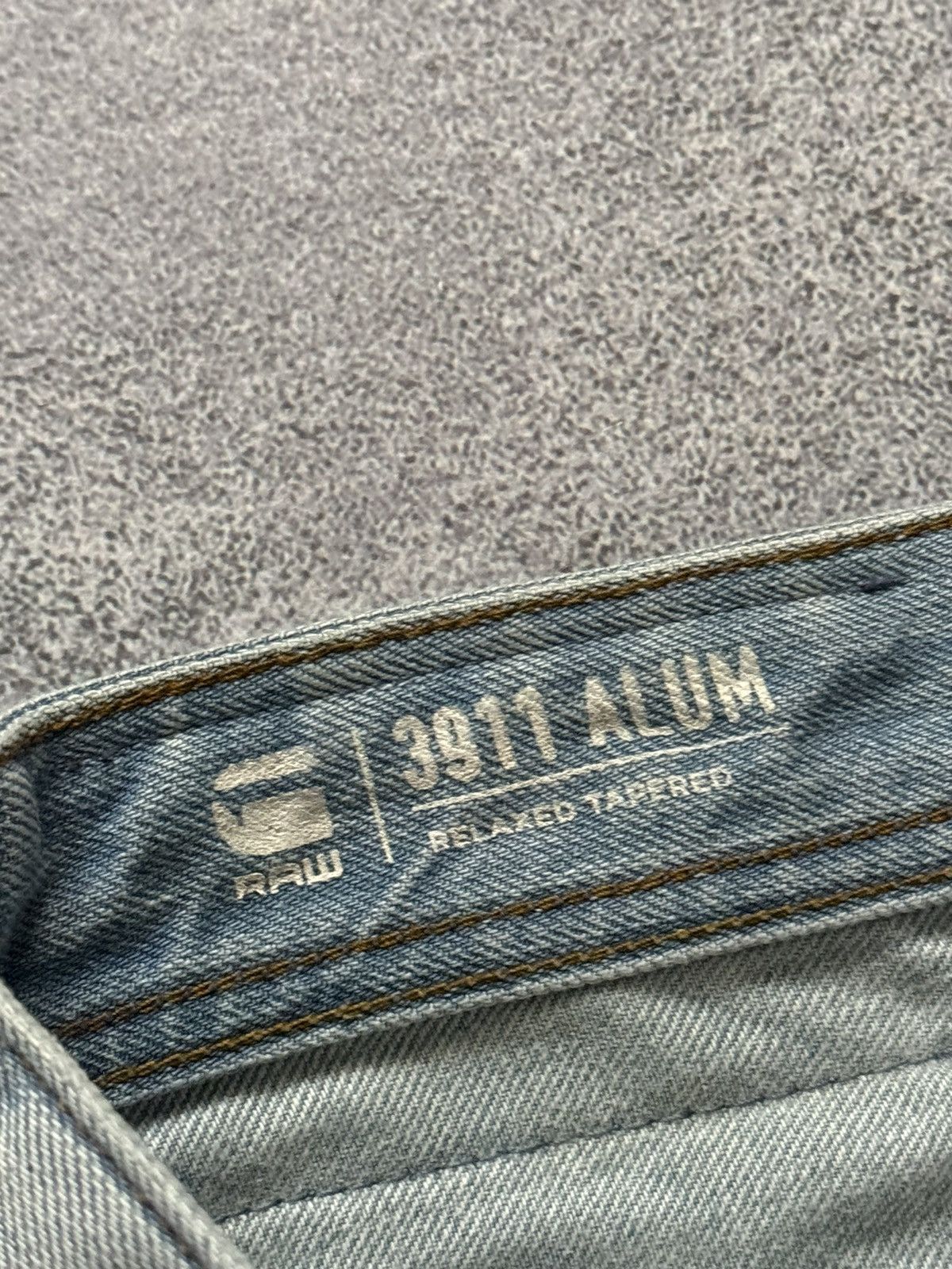 G-Star G star raw 30/32 3911alum relaxed tapered denim pant trouser Size US 32 / EU 48 - 13 Thumbnail