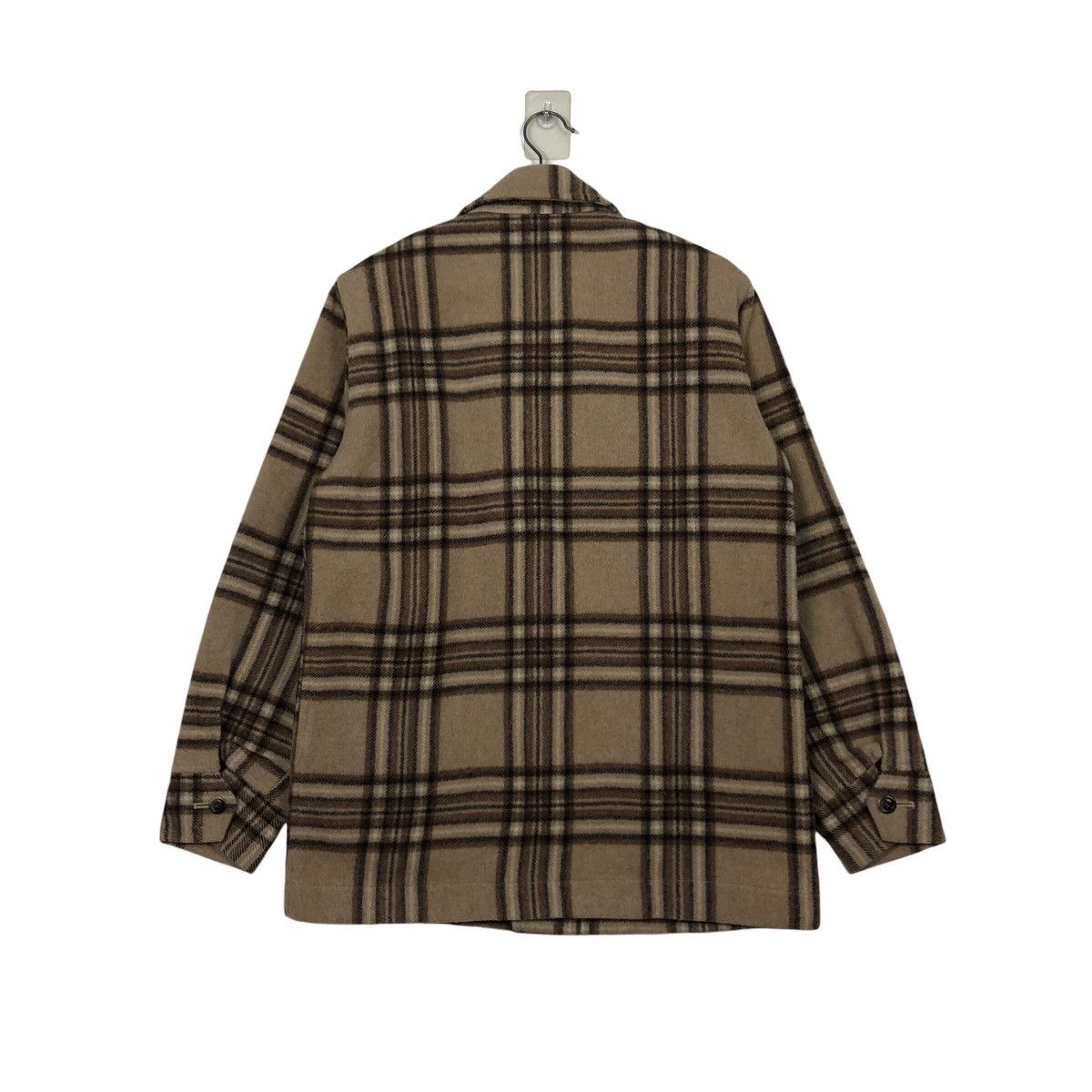 Japanese Brand 📌Vtg Wool Jacket Tartan Design St. Passimon Issey Miyake Size US L / EU 52-54 / 3 - 9 Thumbnail